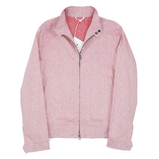 Borrelli Linen and Cotton Harrington Jacket - Top Shelf Apparel