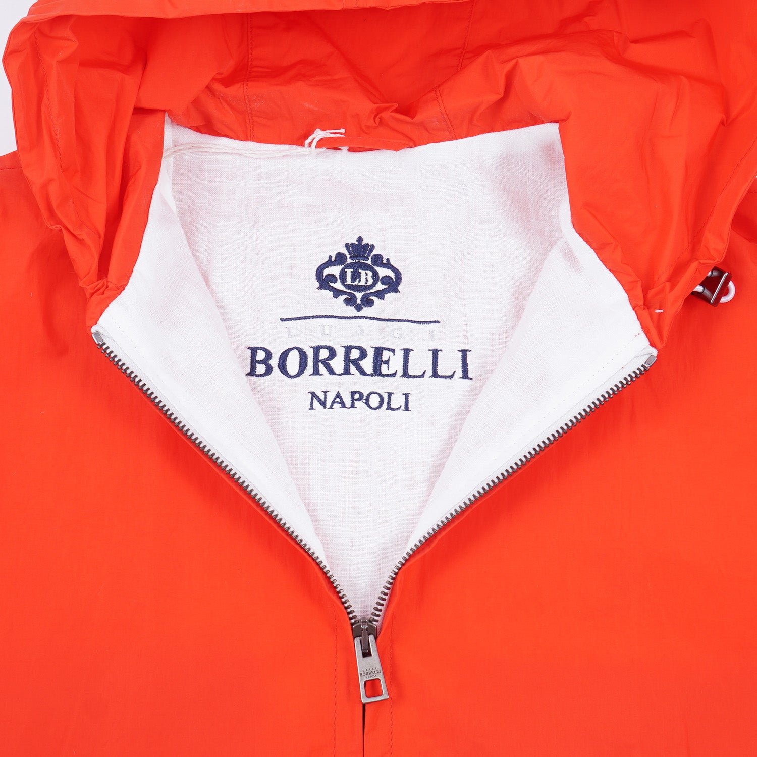 Borrelli Lightweight Hooded Windbreaker - Top Shelf Apparel