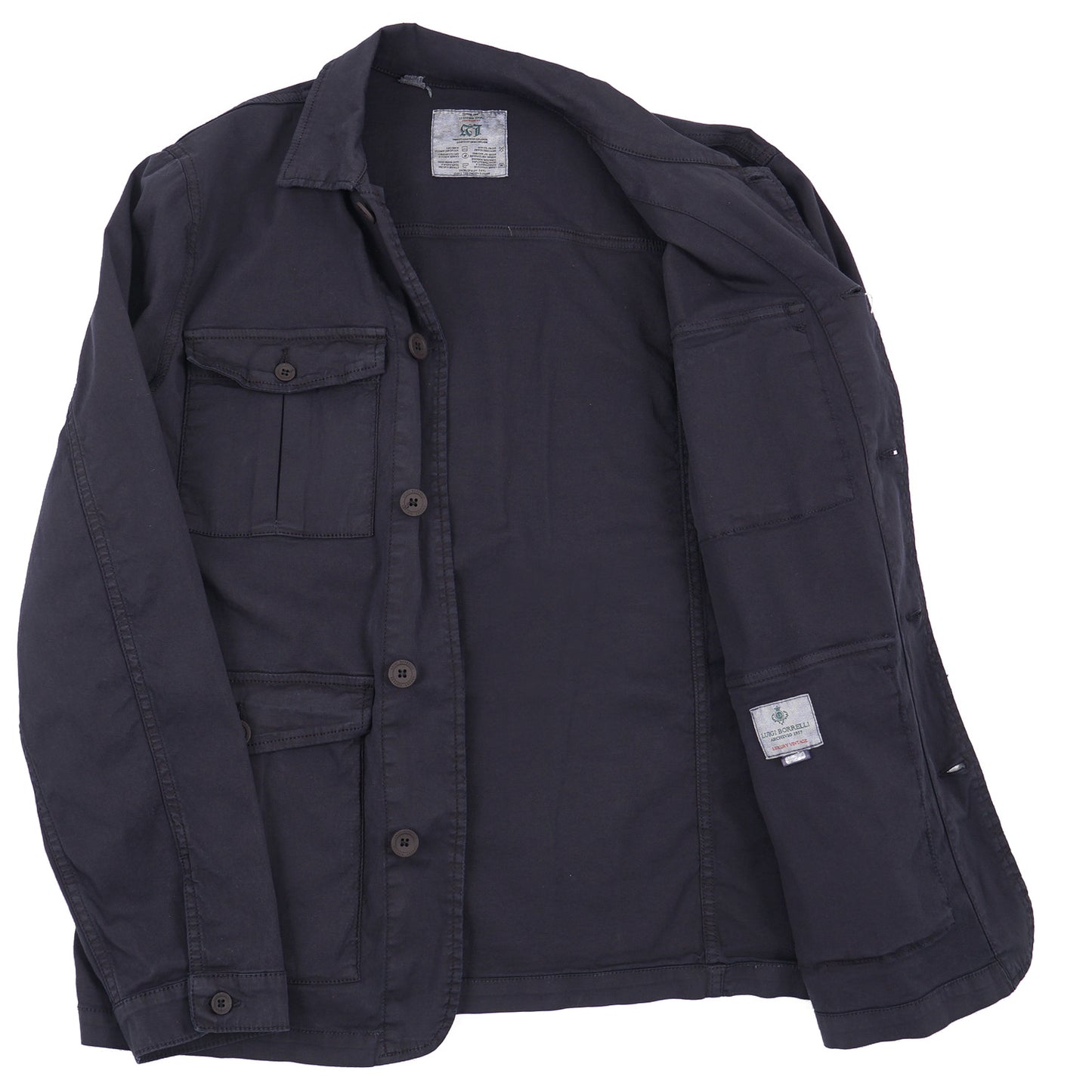 Borrelli Lightweight Unlined Cotton Field Jacket - Top Shelf Apparel