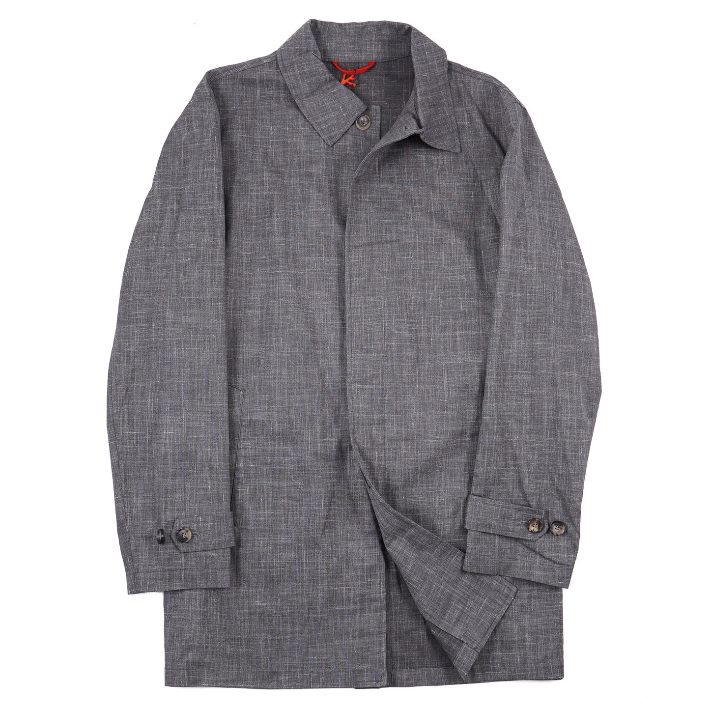 Isaia Lightweight Wool-Silk-Linen Overcoat - Top Shelf Apparel