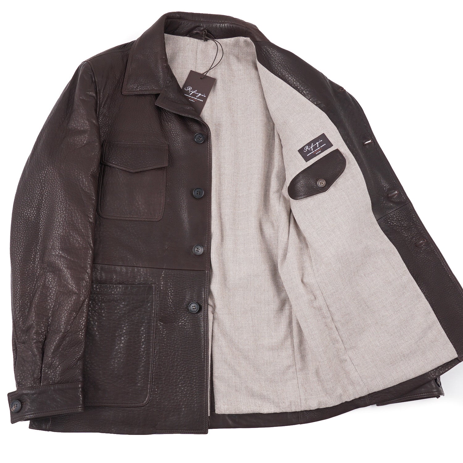 Rifugio Wild Lamb Leather Field Jacket - Top Shelf Apparel