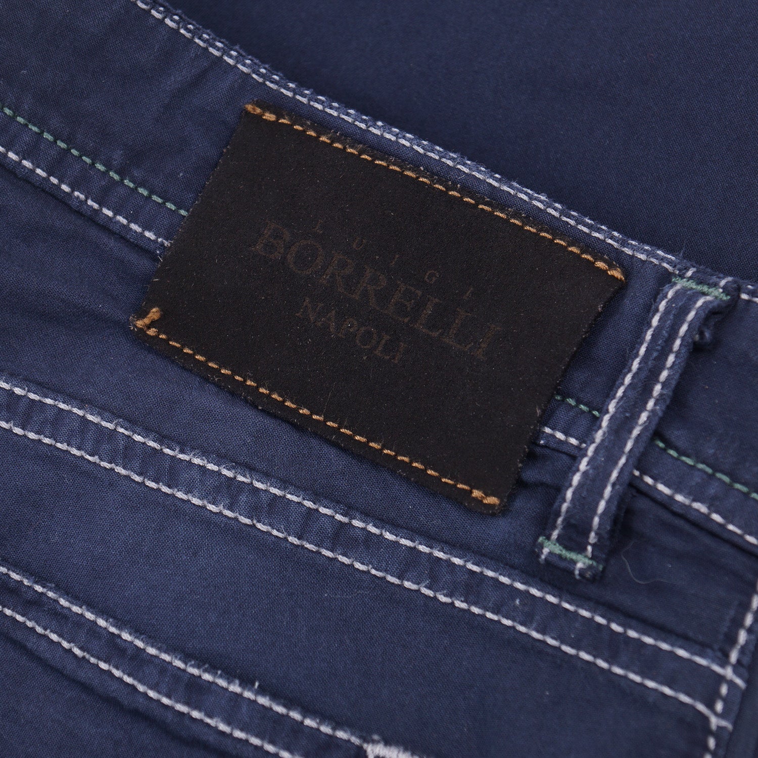 Luigi Borrelli Slim-Fit Lightweight Denim Jeans - Top Shelf Apparel