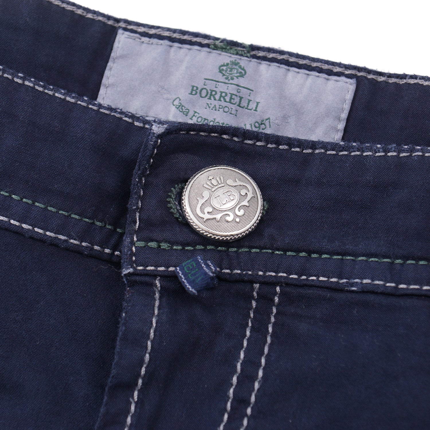 Luigi Borrelli Slim-Fit Lightweight Denim Jeans - Top Shelf Apparel