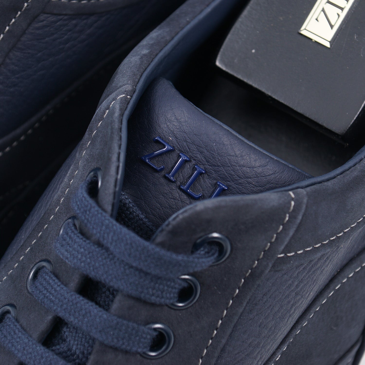 Zilli Nubuck and Calf Leather Sneakers - Top Shelf Apparel