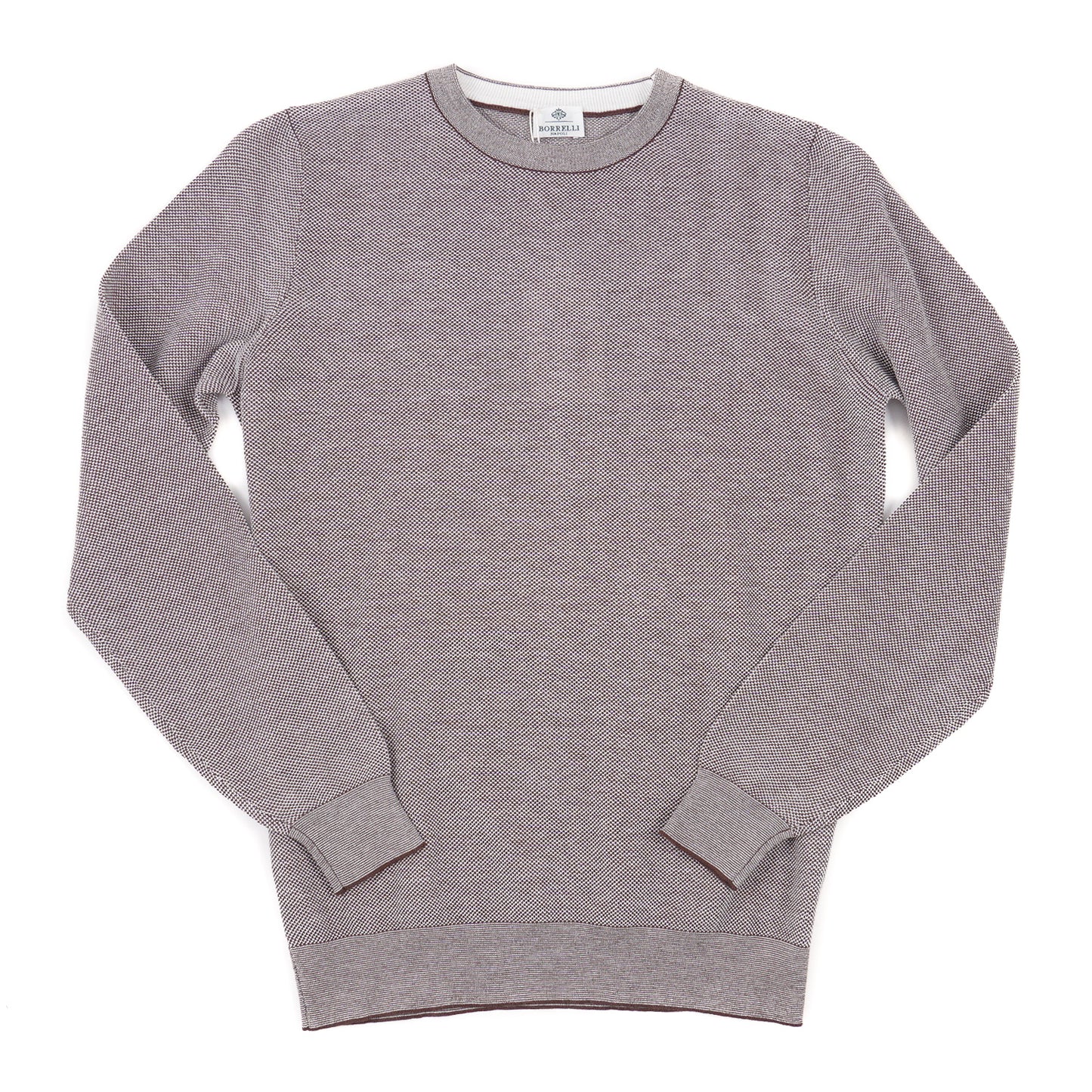 Luigi Borrelli Pique Knit Cotton Sweater - Top Shelf Apparel