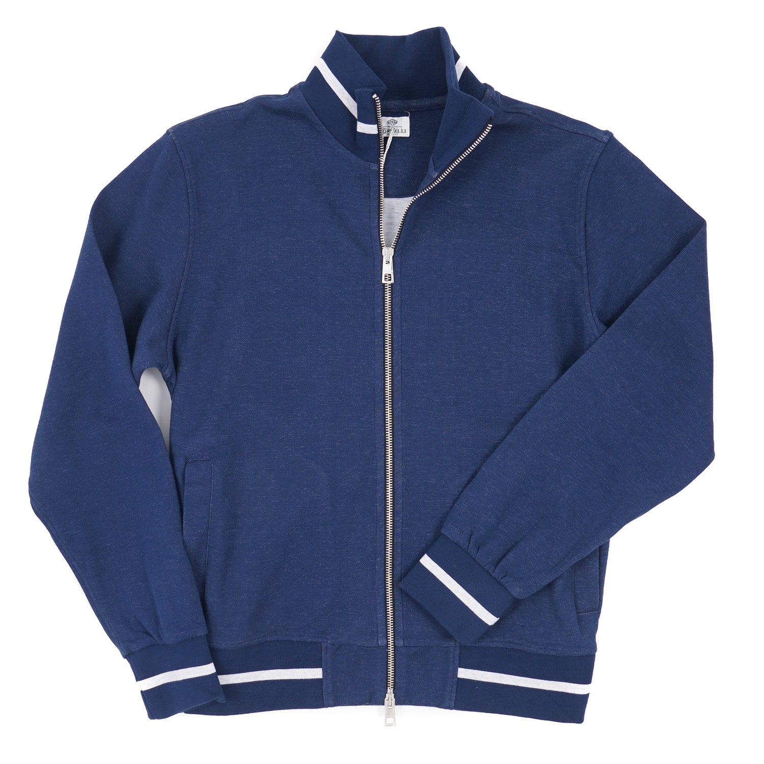 Borrelli Jersey Cotton Athletic Jacket - Top Shelf Apparel