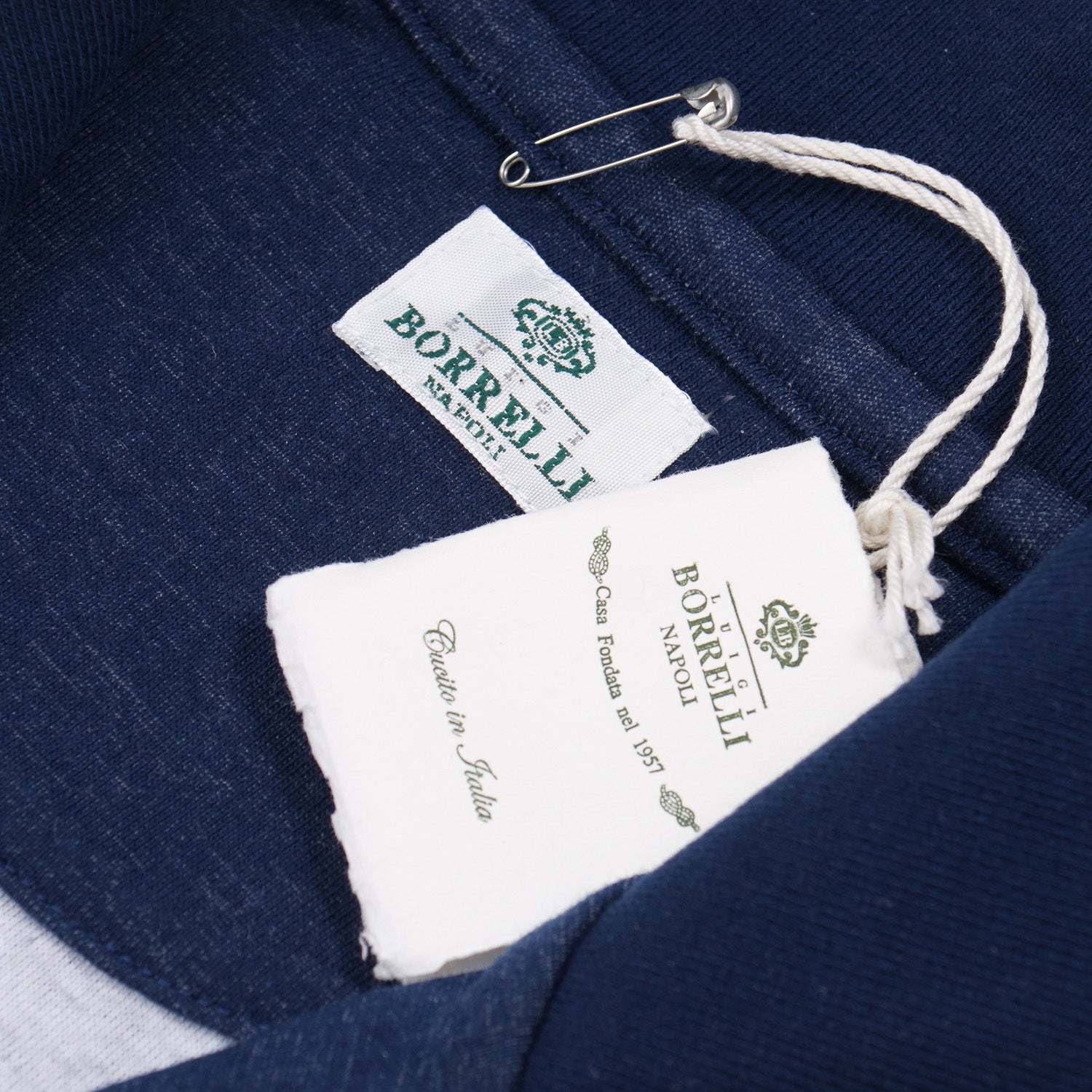 Borrelli Jersey Cotton Athletic Jacket - Top Shelf Apparel