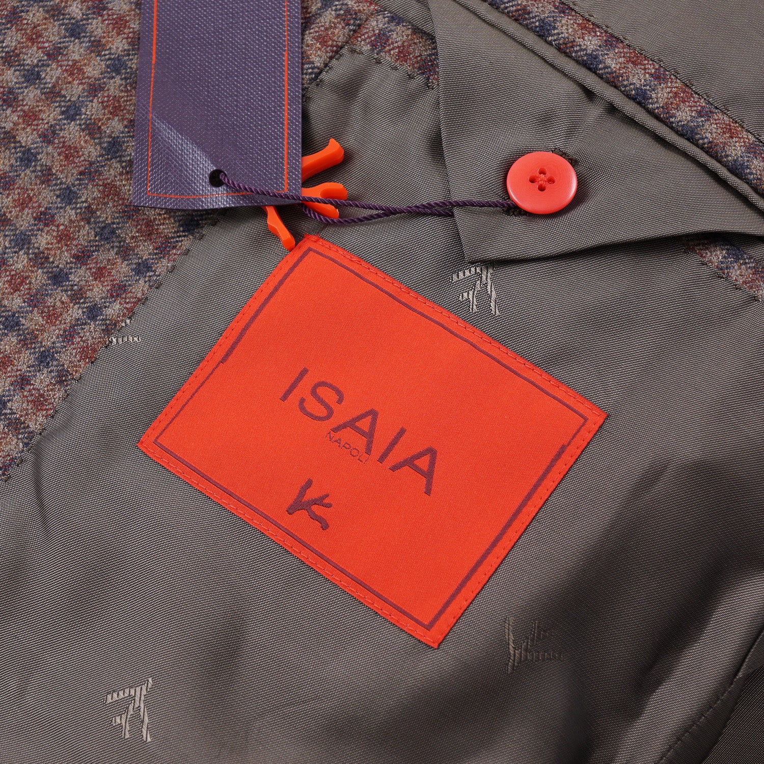 Isaia Soft-Woven Damier Check Wool Suit - Top Shelf Apparel
