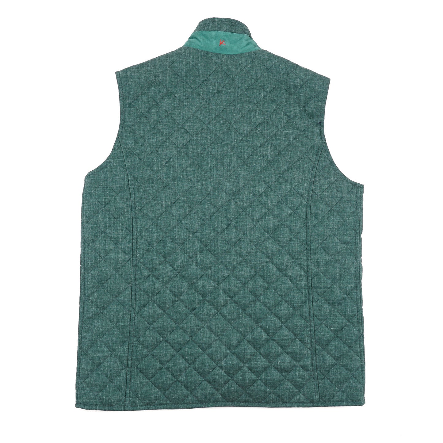 Isaia Quilted Wool-Silk-Linen Vest - Top Shelf Apparel