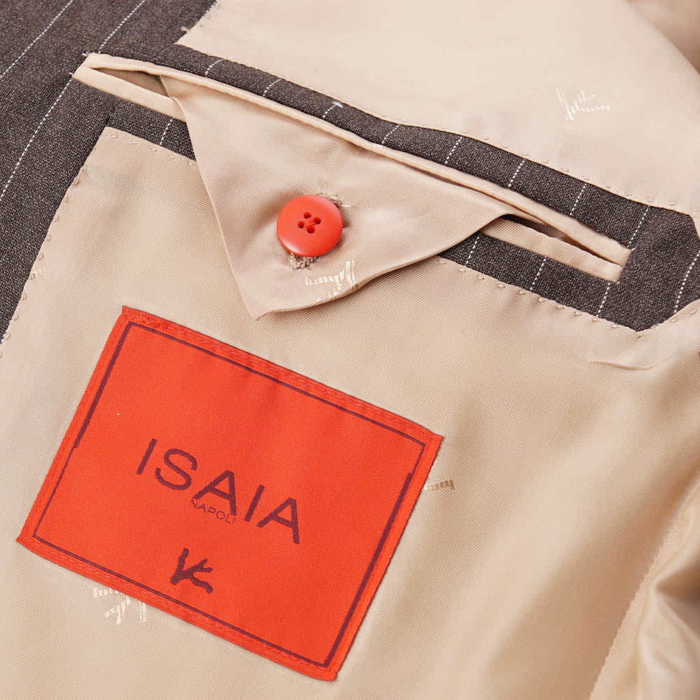 Isaia Chocolate Brown 'Aqua 3-Ply' Suit - Top Shelf Apparel
