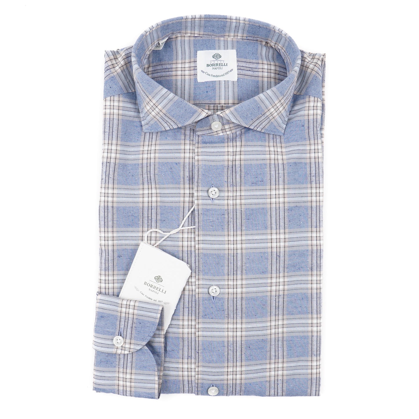 Luigi Borrelli Regular-Fit Cotton Shirt - Top Shelf Apparel