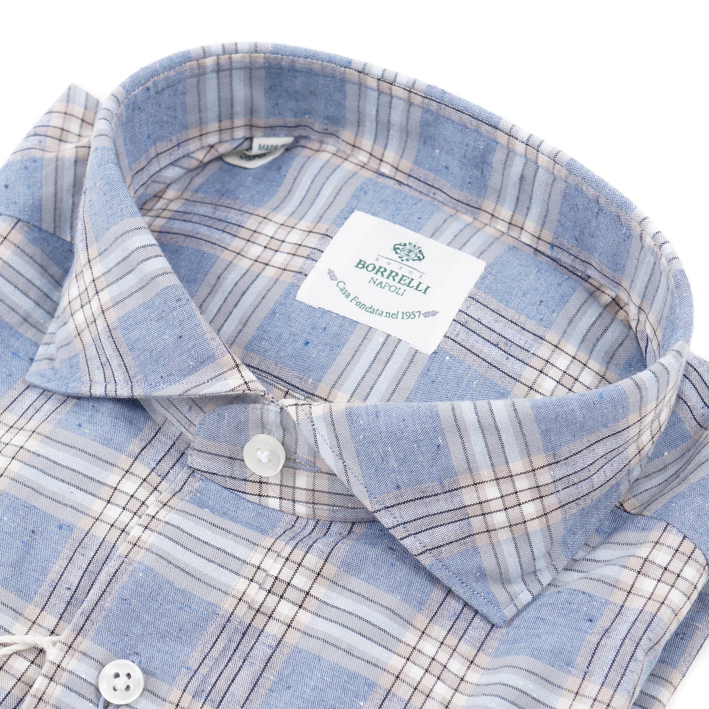 Luigi Borrelli Regular-Fit Cotton Shirt - Top Shelf Apparel