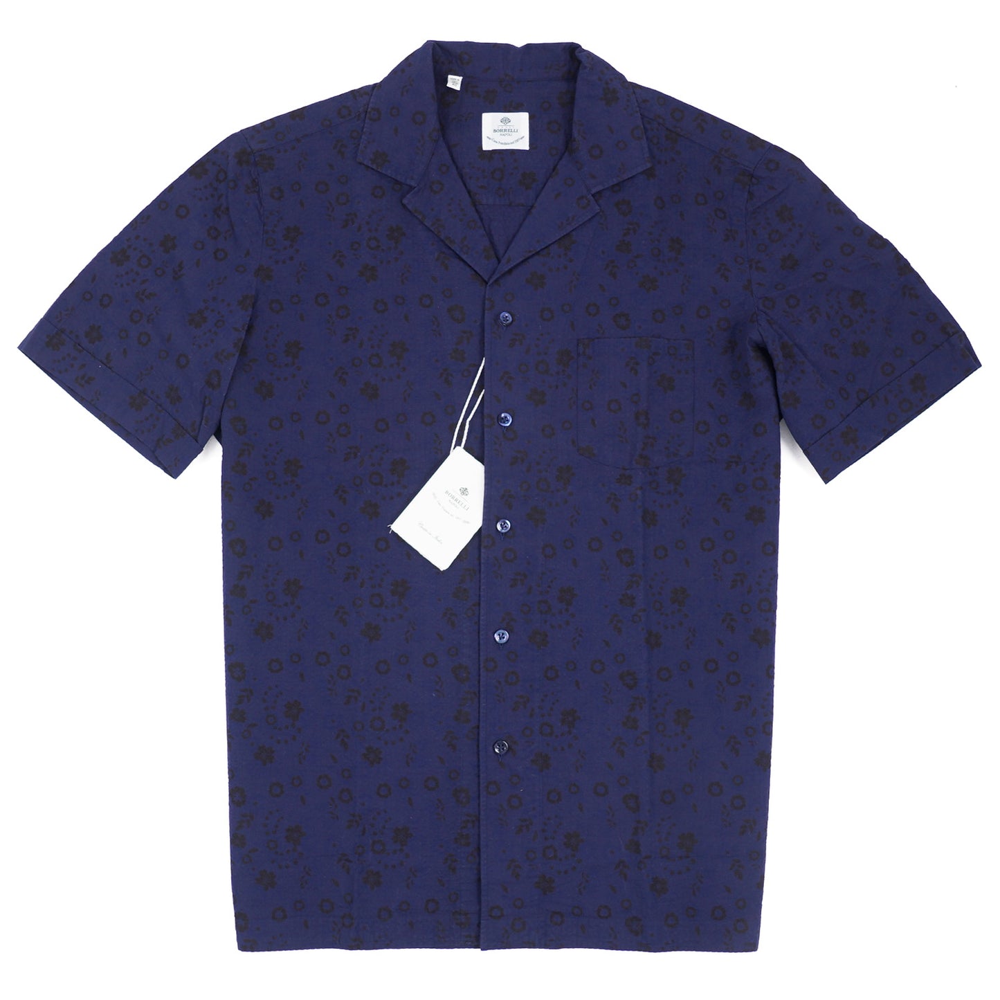 Luigi Borrelli Lightweight Floral Cotton Shirt - Top Shelf Apparel