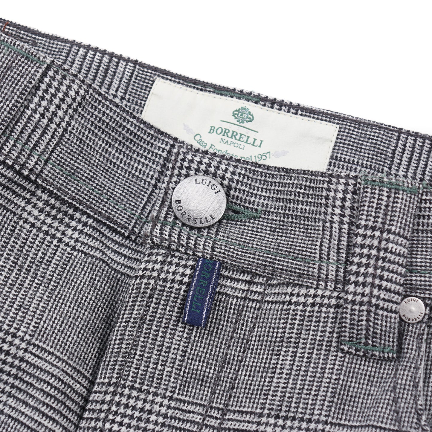Luigi Borrelli Wool 5-Pocket Pants - Top Shelf Apparel