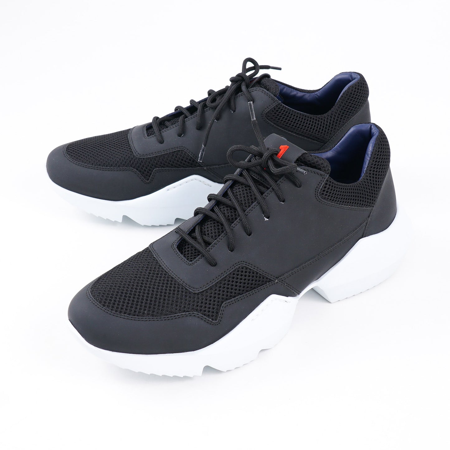 Kiton KNT Leather and Textile Sneakers - Top Shelf Apparel