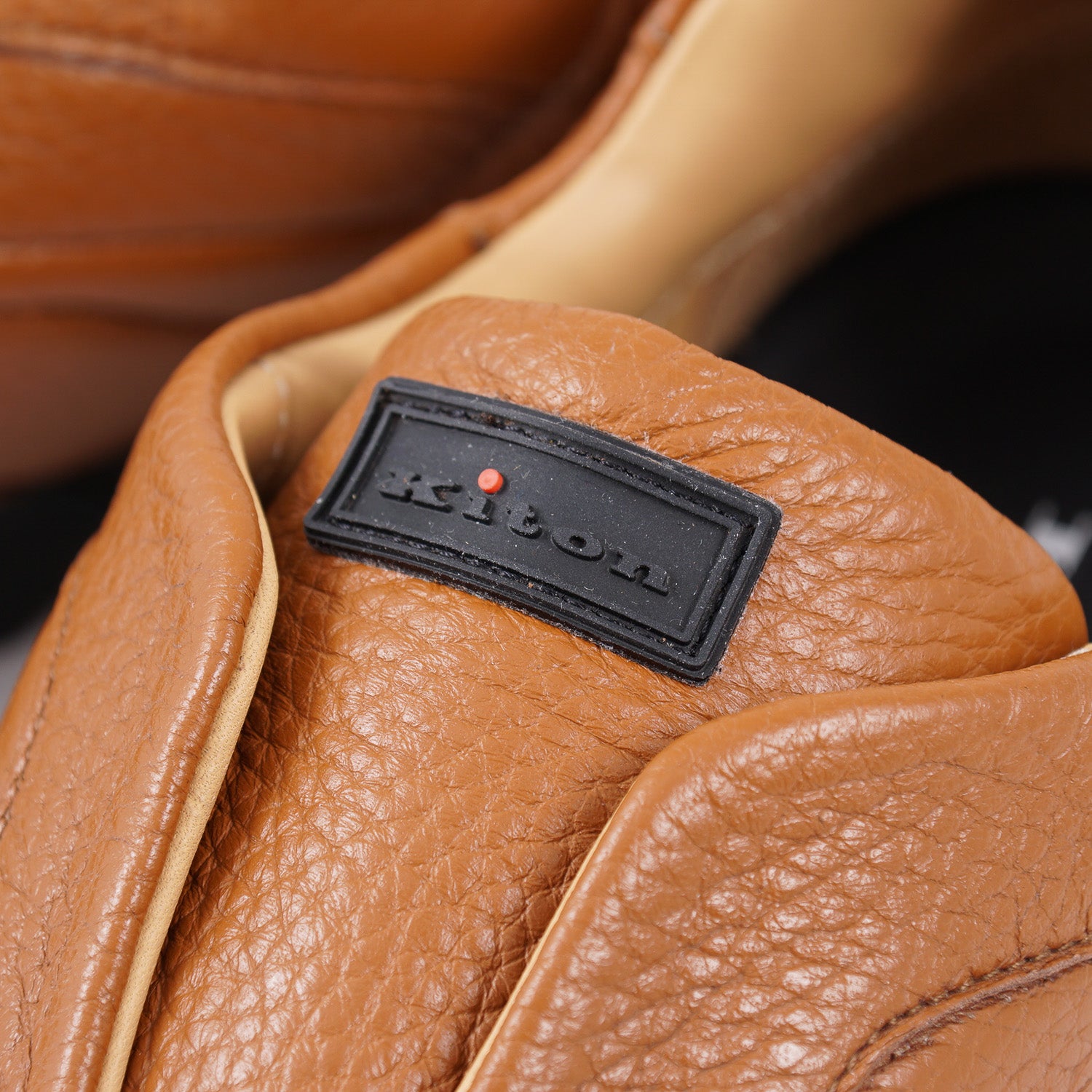 Kiton Slip-On Calf Leather Sneakers - Top Shelf Apparel