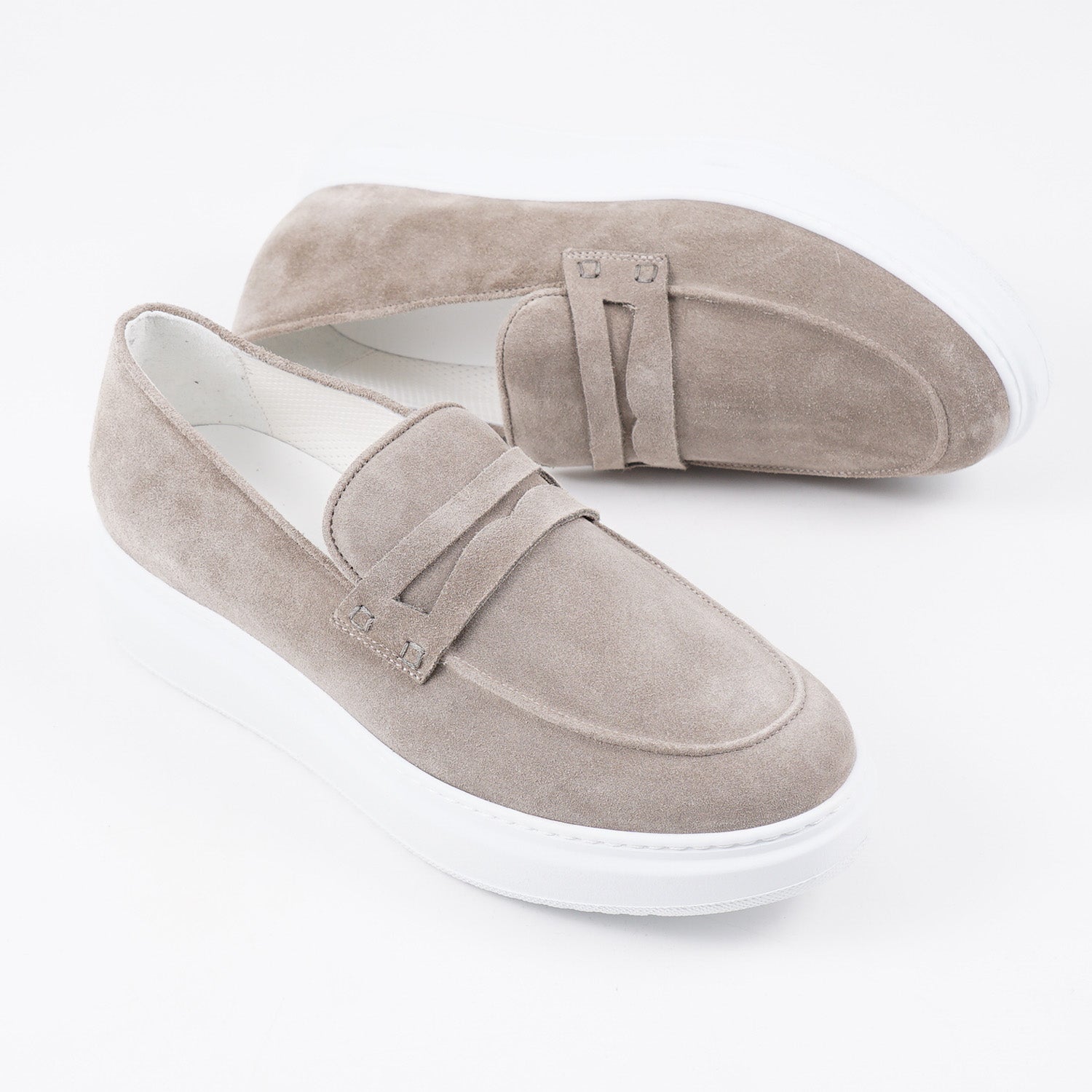 Kiton Casual Slip-On Suede Loafers - Top Shelf Apparel