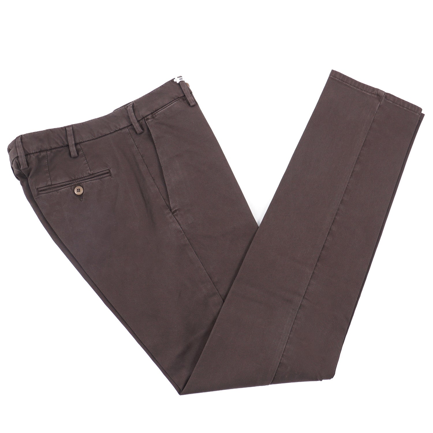 Luigi Borrelli Slim-Fit Cotton Pants - Top Shelf Apparel