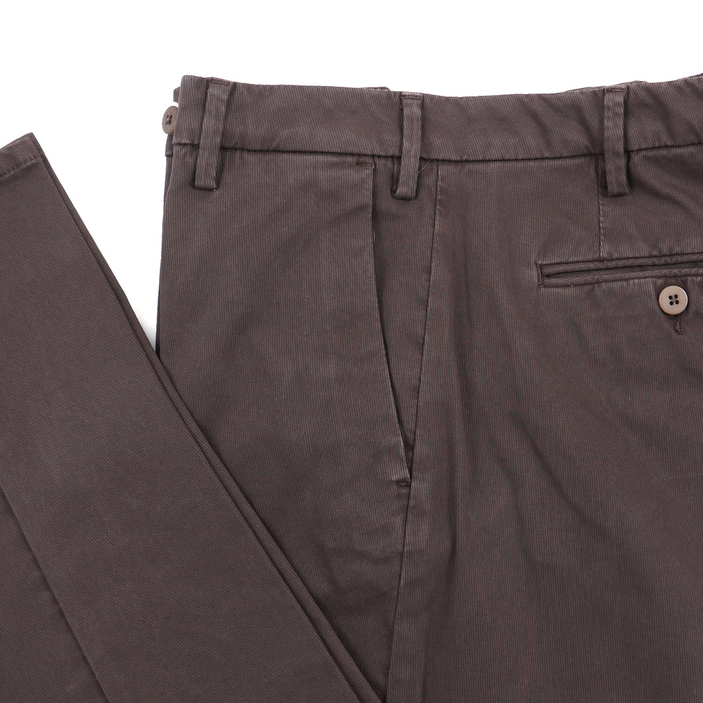 Luigi Borrelli Slim-Fit Cotton Pants - Top Shelf Apparel