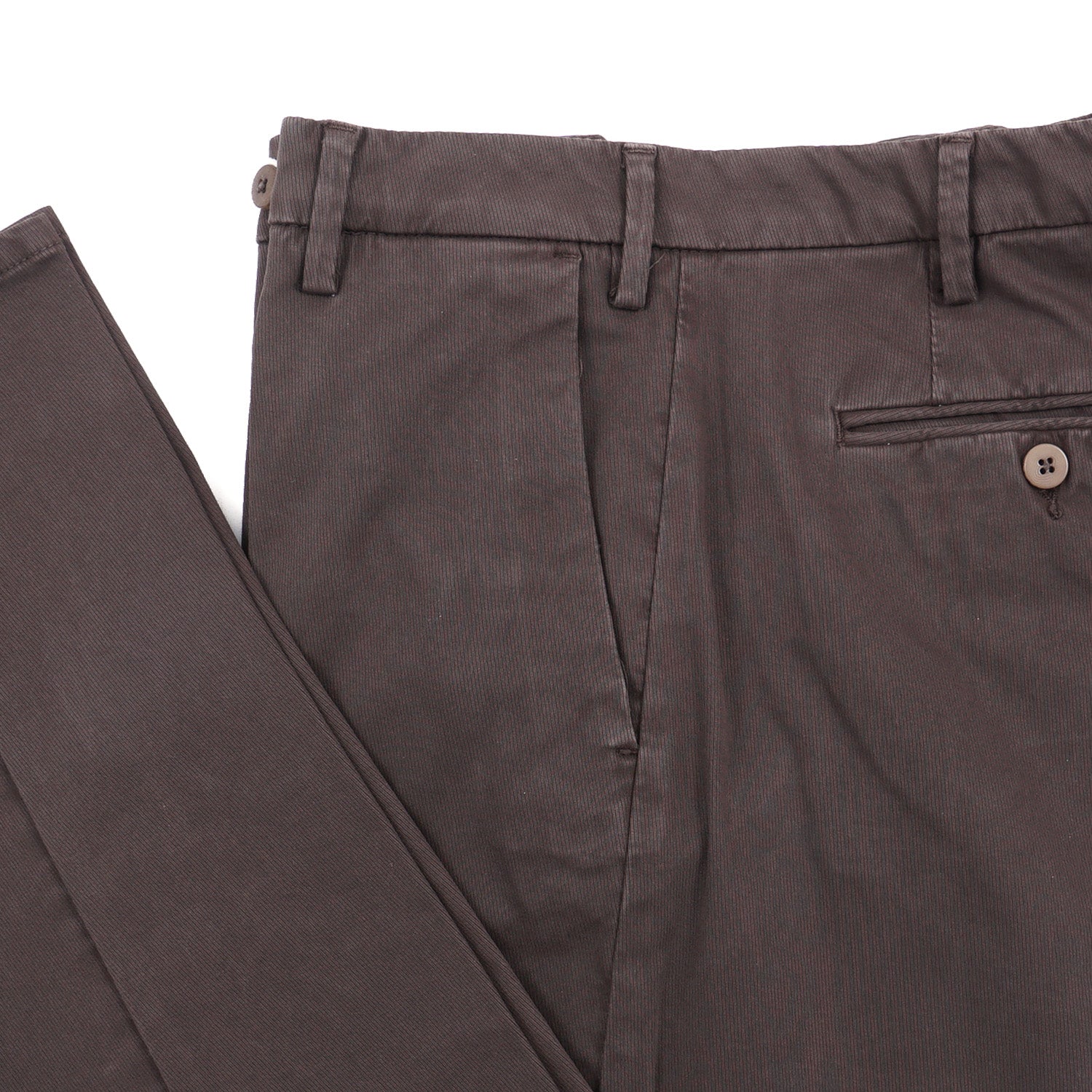 Luigi Borrelli Slim-Fit Cotton Pants - Top Shelf Apparel