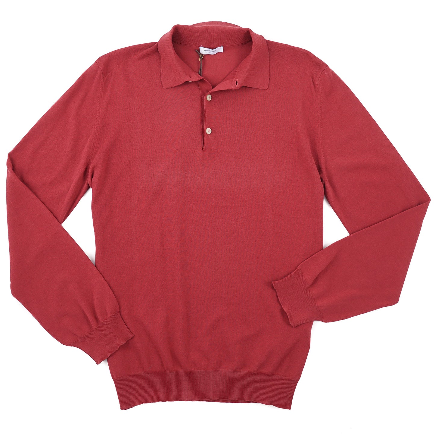 Boglioli Superfine Cotton Polo Sweater - Top Shelf Apparel