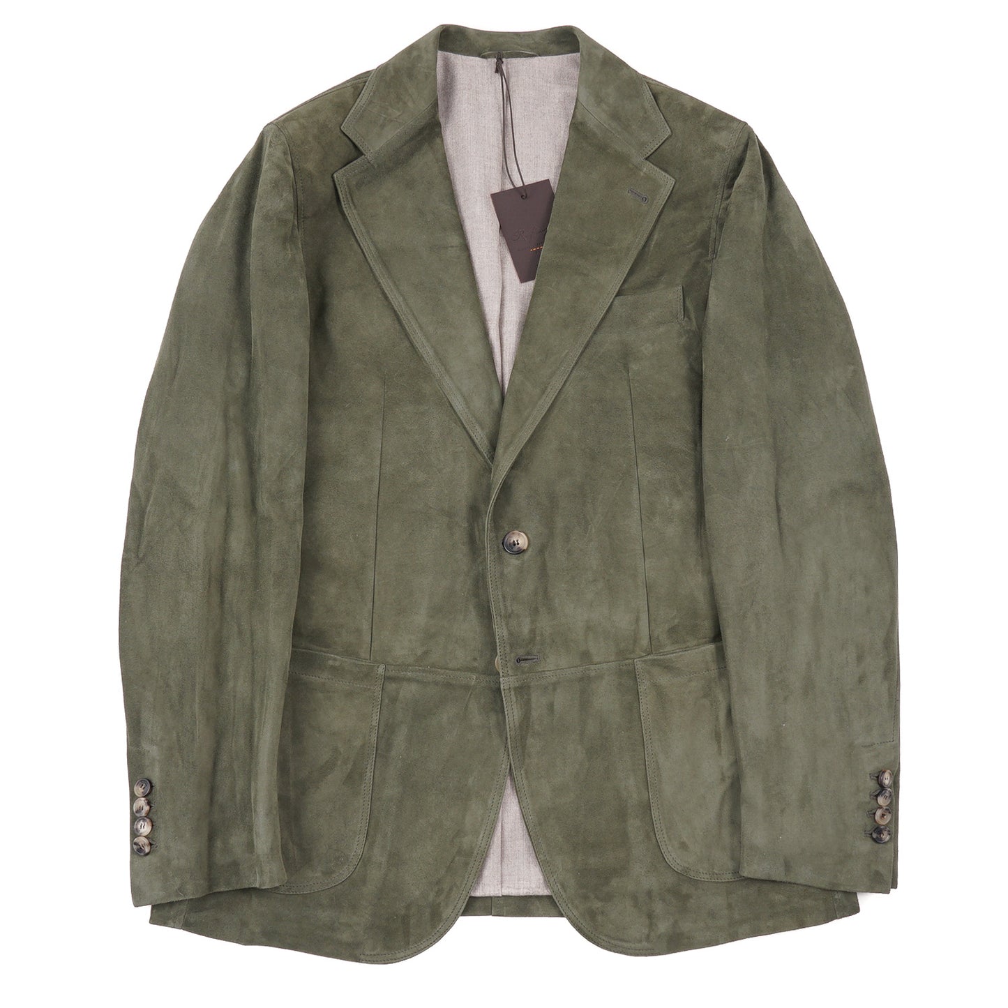 Rifugio Lambskin Suede Leather Blazer - Top Shelf Apparel