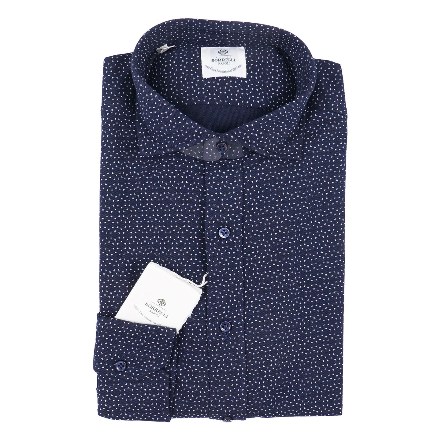 Luigi Borrelli Slim-Fit Pique Knit Cotton Shirt - Top Shelf Apparel