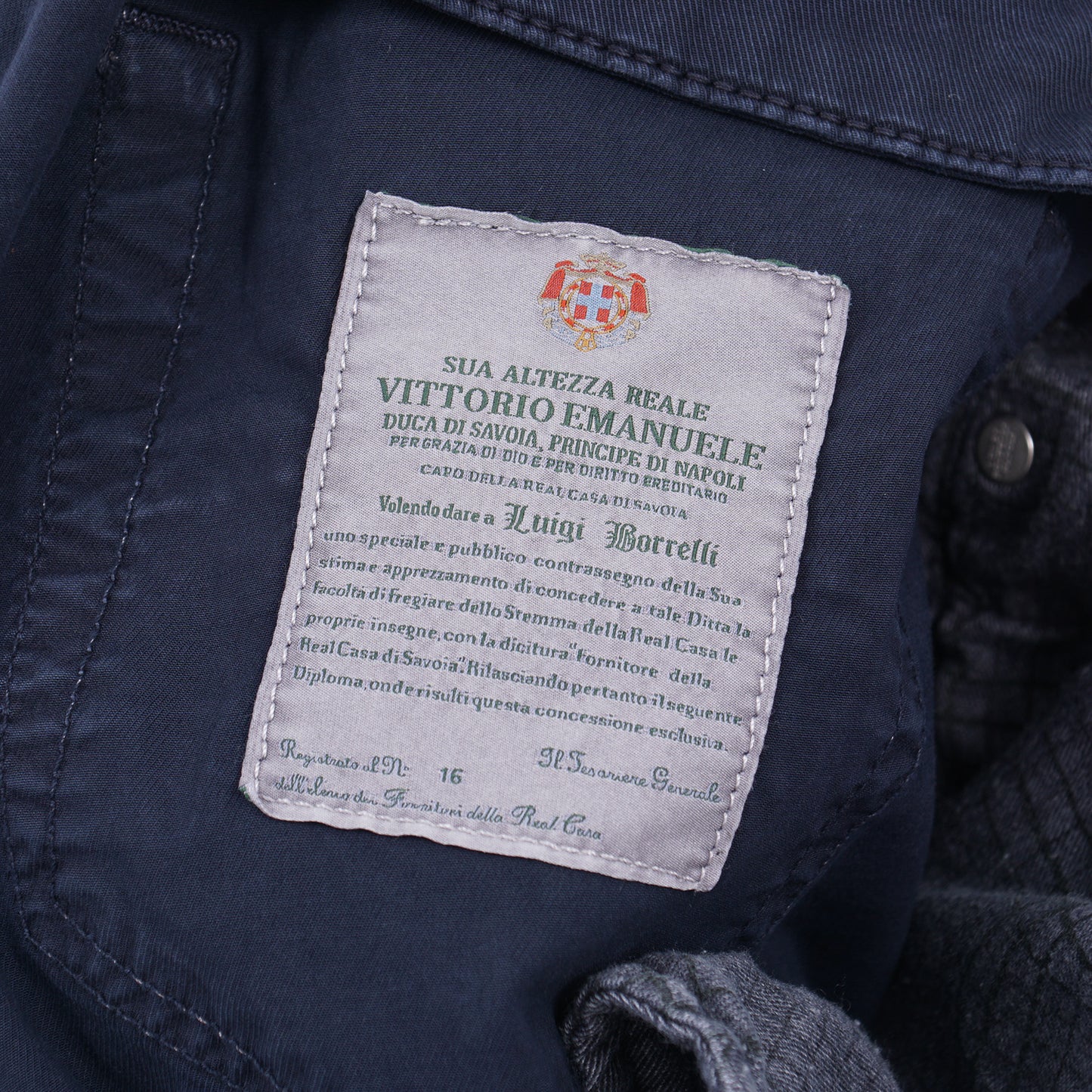 Luigi Borrelli Slim-Fit Cotton-Linen Jeans - Top Shelf Apparel
