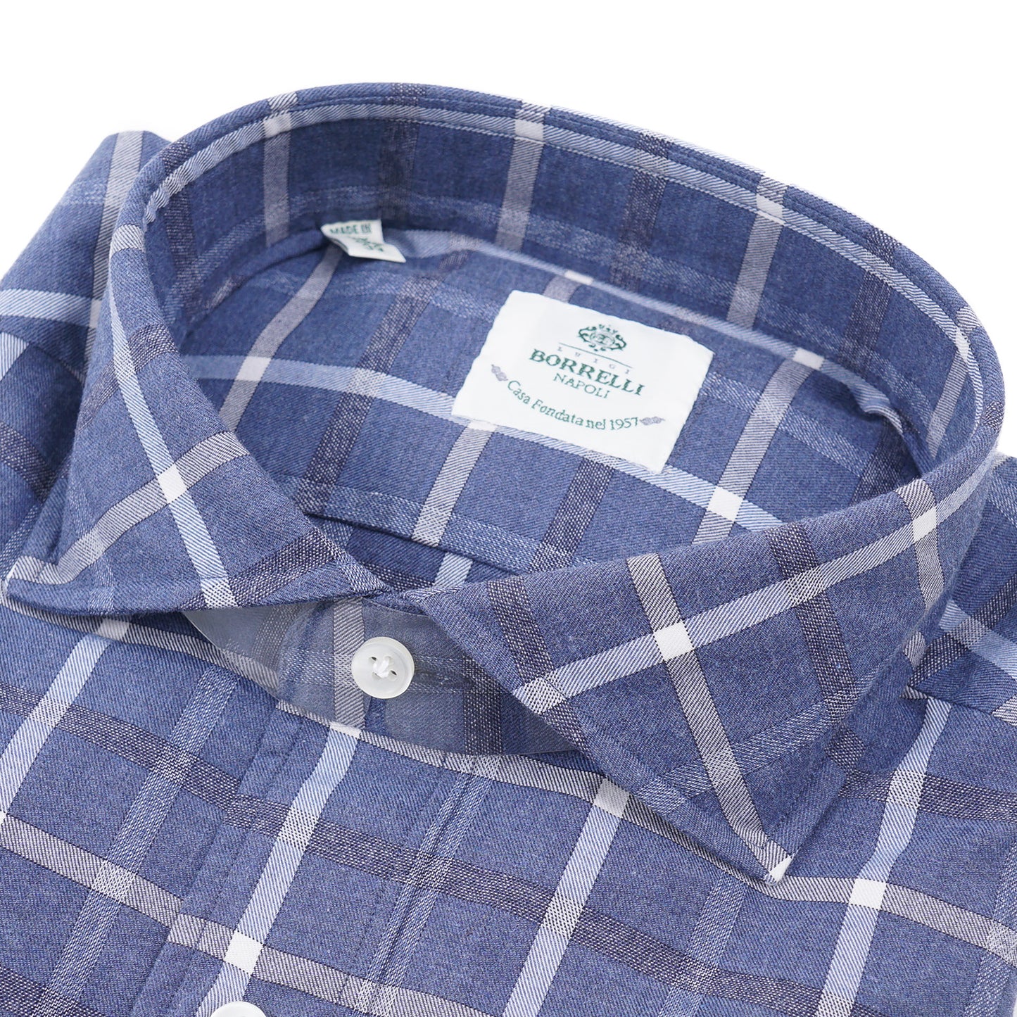 Luigi Borrelli Regular-Fit Cotton Shirt - Top Shelf Apparel