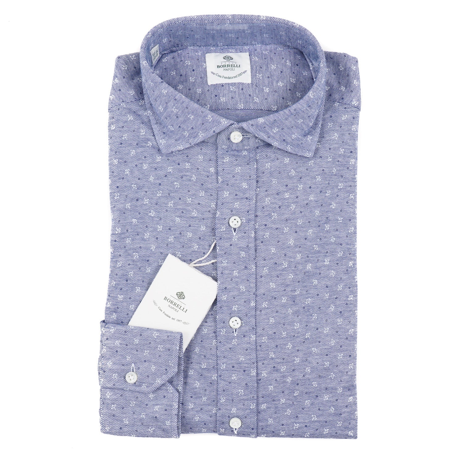 Luigi Borrelli Slim-Fit Knit Jersey Cotton Shirt - Top Shelf Apparel