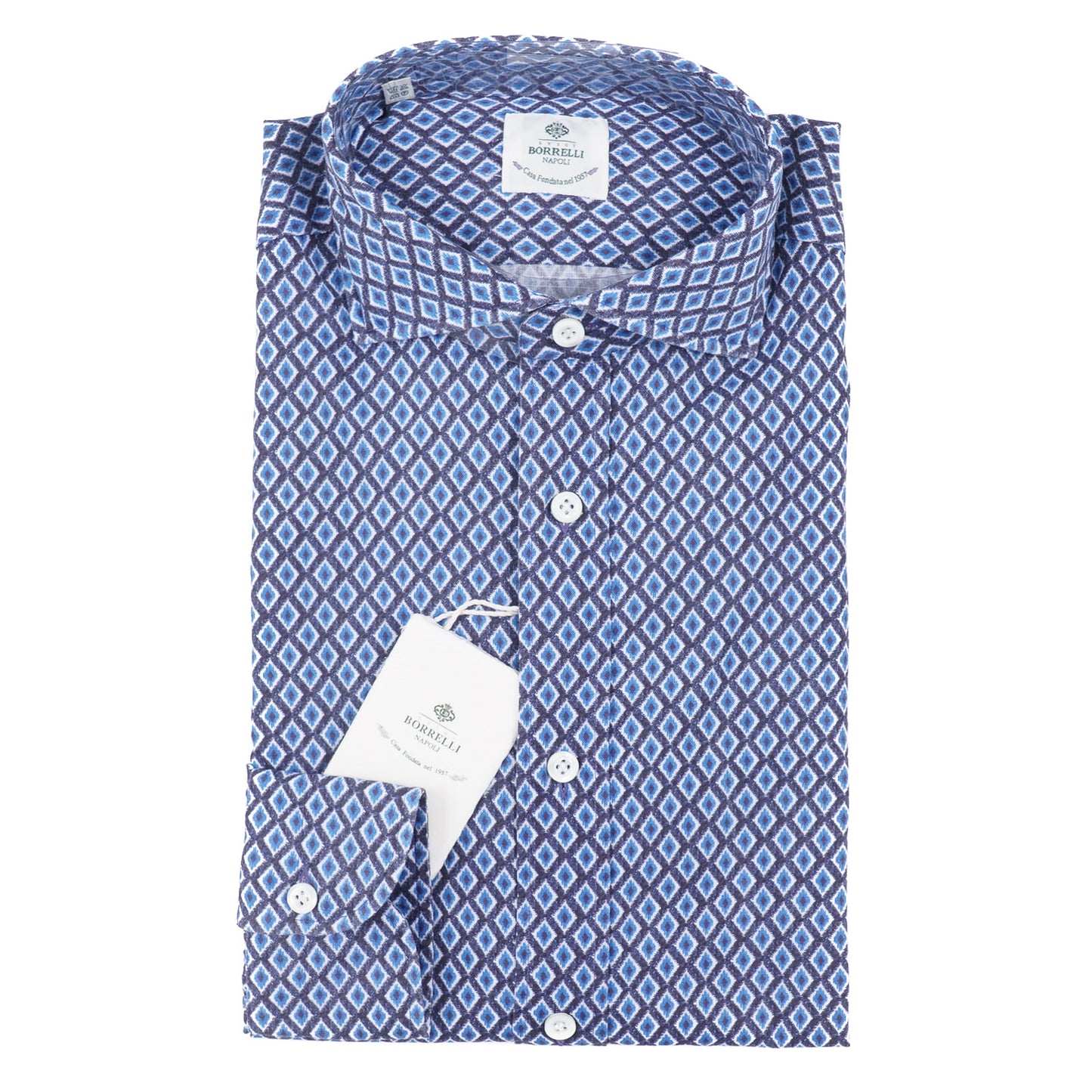 Luigi Borrelli Slim-Fit Knit Jersey Cotton Shirt - Top Shelf Apparel