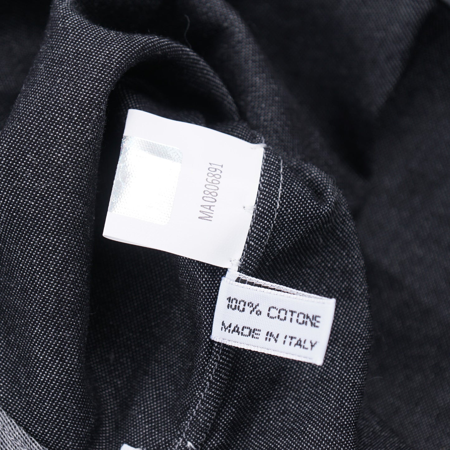 Luigi Borrelli Woven Gray Cotton Shirt - Top Shelf Apparel