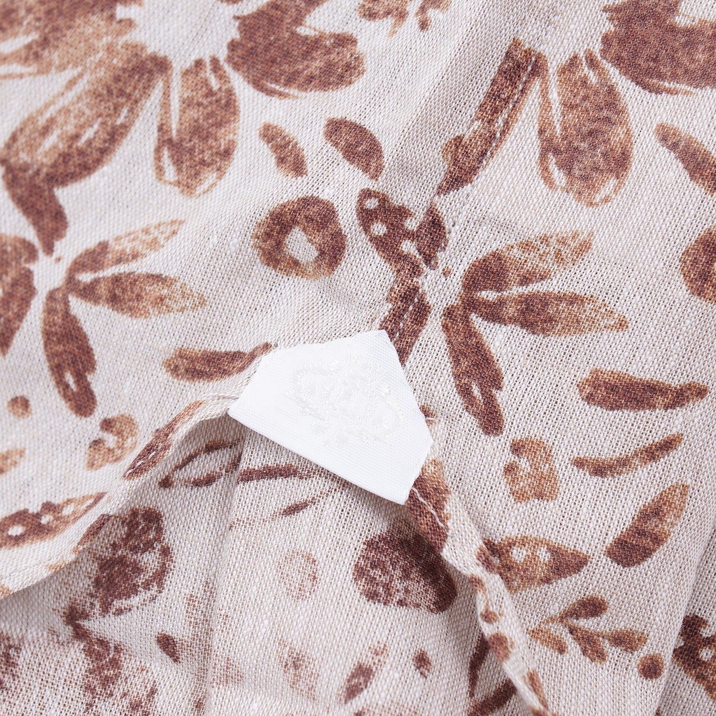 Luigi Borrelli Floral Print Linen-Cotton Shirt - Top Shelf Apparel
