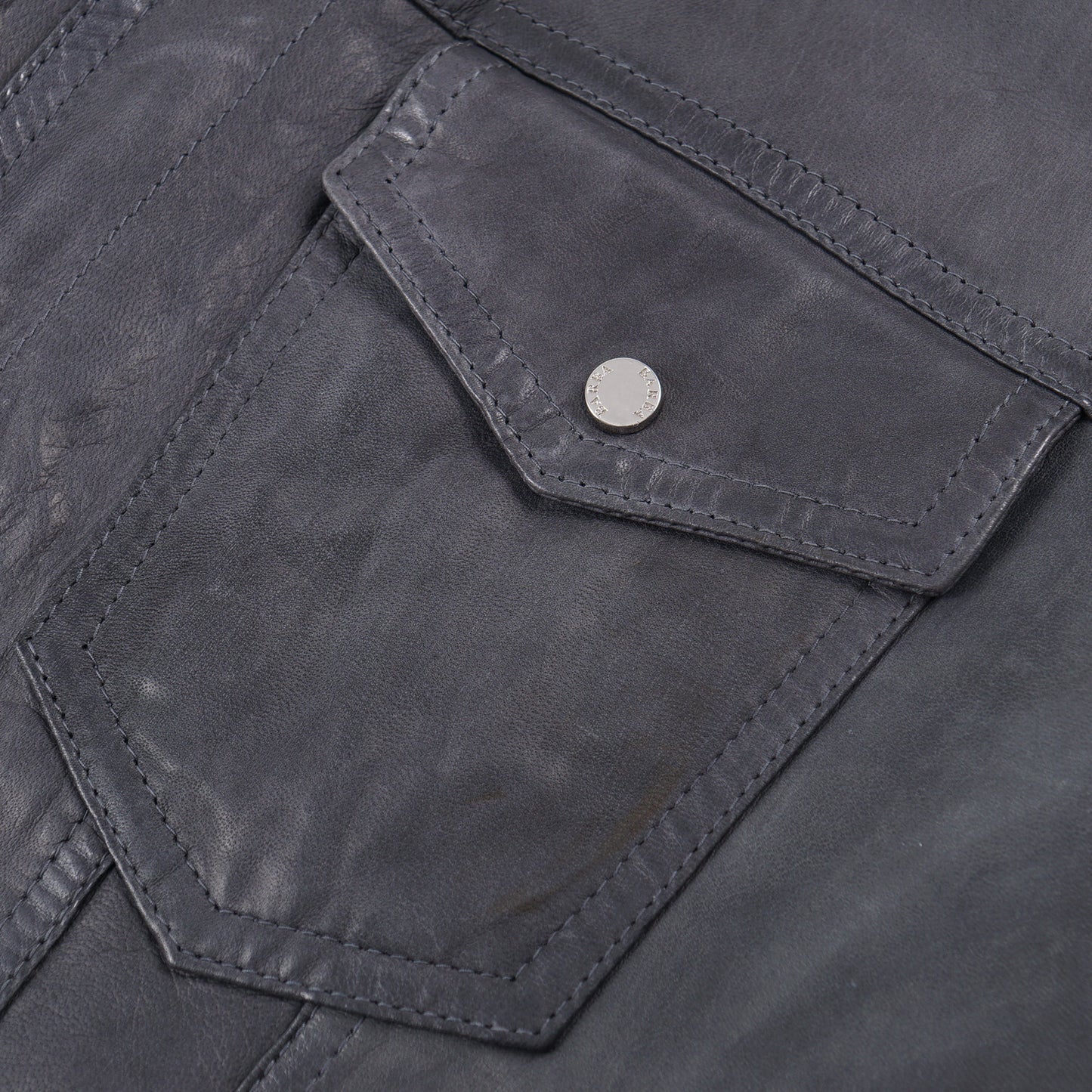 Barba Leather Jacket with Down-Filled Lining - Top Shelf Apparel