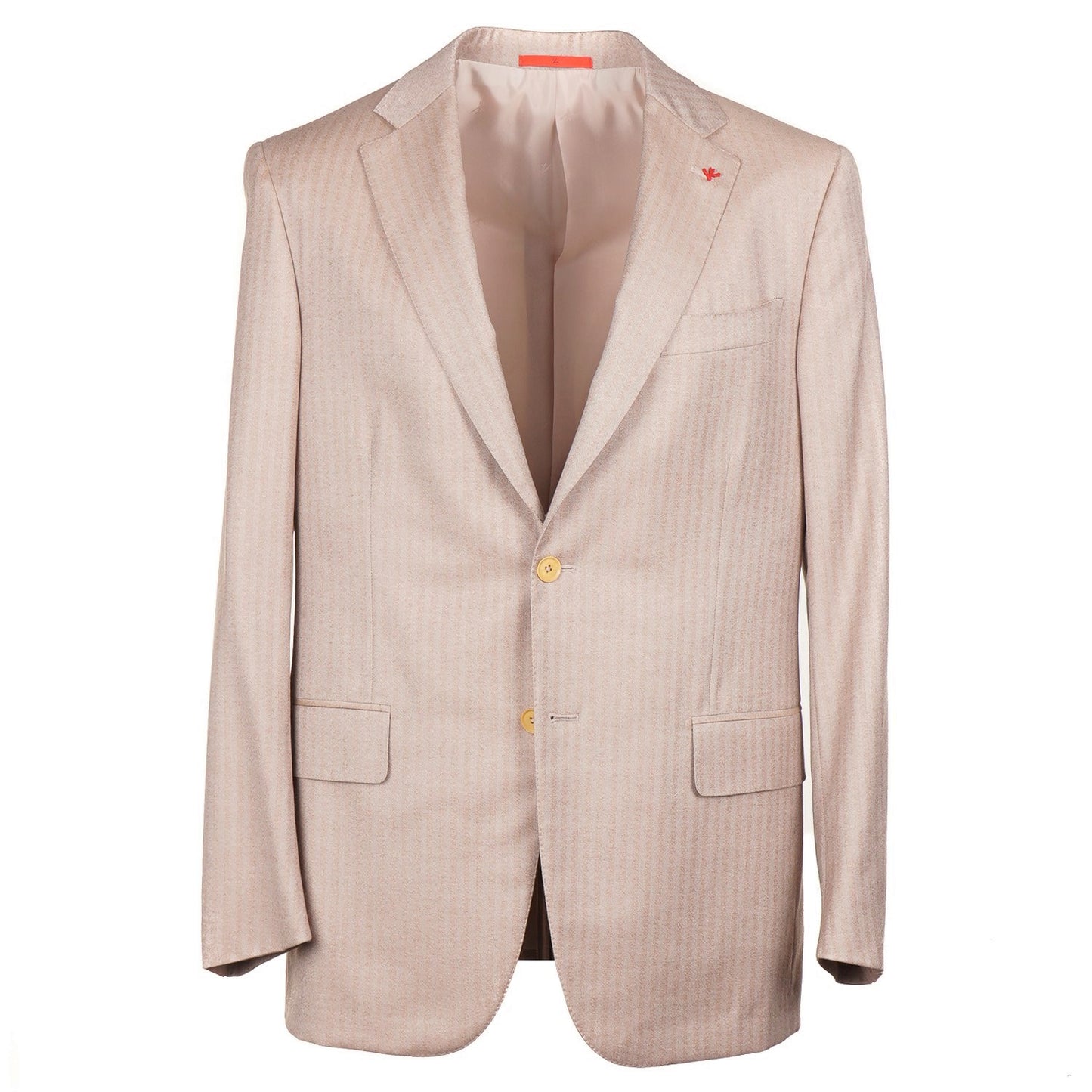 Isaia Herringbone Wool Sport Coat - Top Shelf Apparel