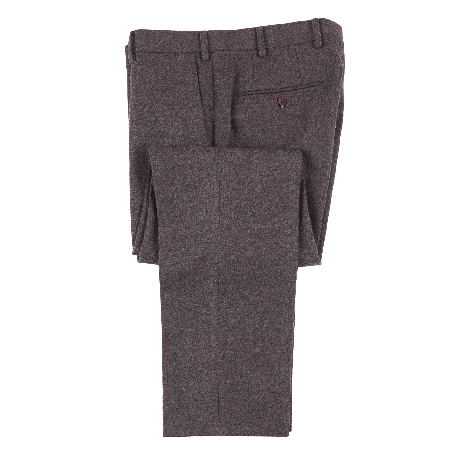 Isaia 'Sanita' Flannel Wool Dress Pants - Top Shelf Apparel