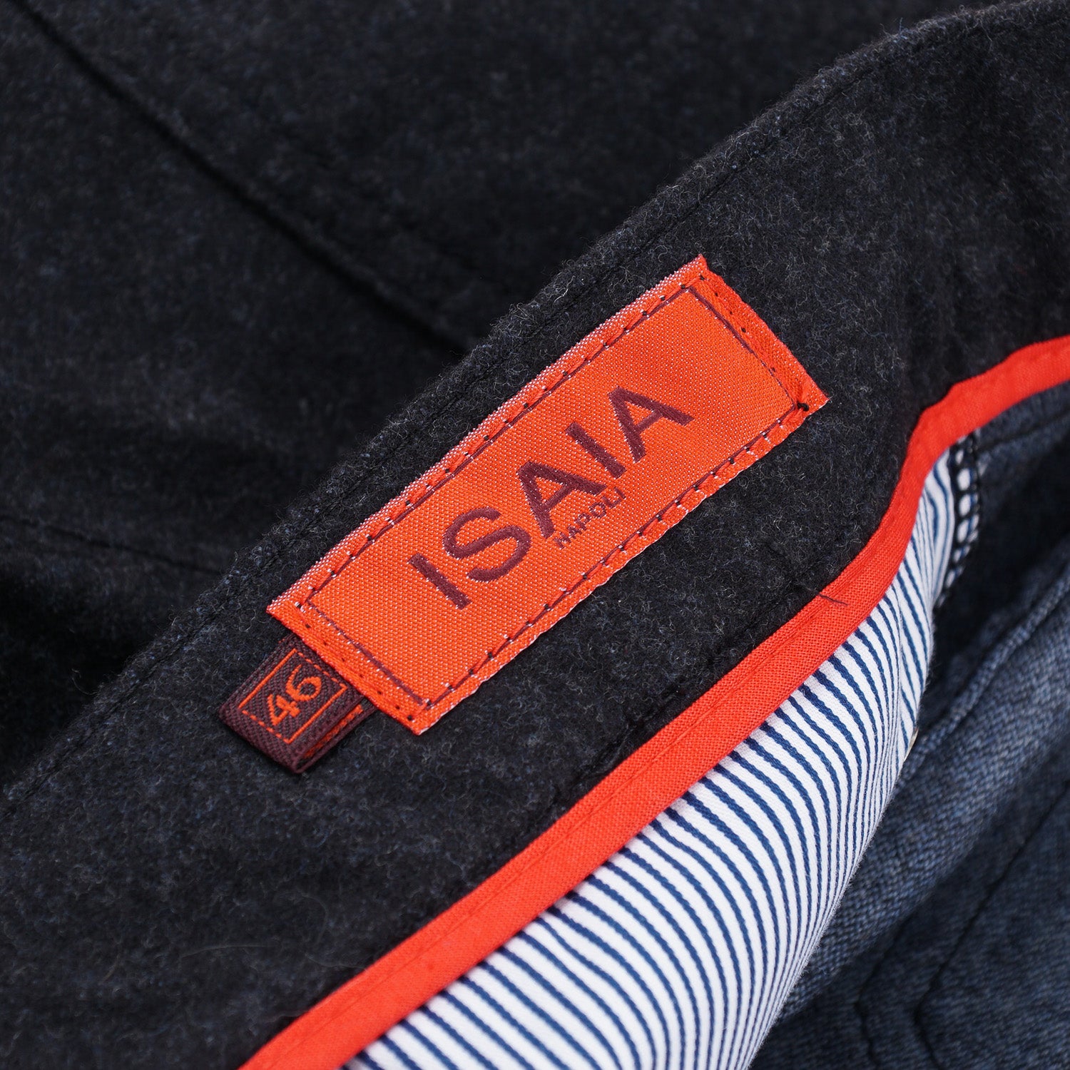 Isaia Flannel Wool Five-Pocket Pants - Top Shelf Apparel