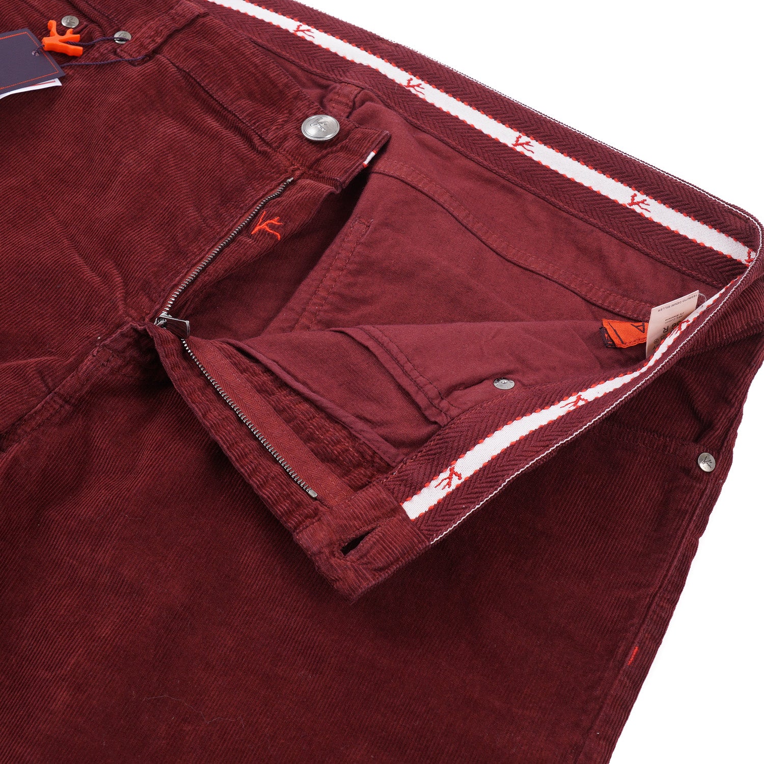 Closed buttonjetted Pockets Corduroy Trousers  Farfetch