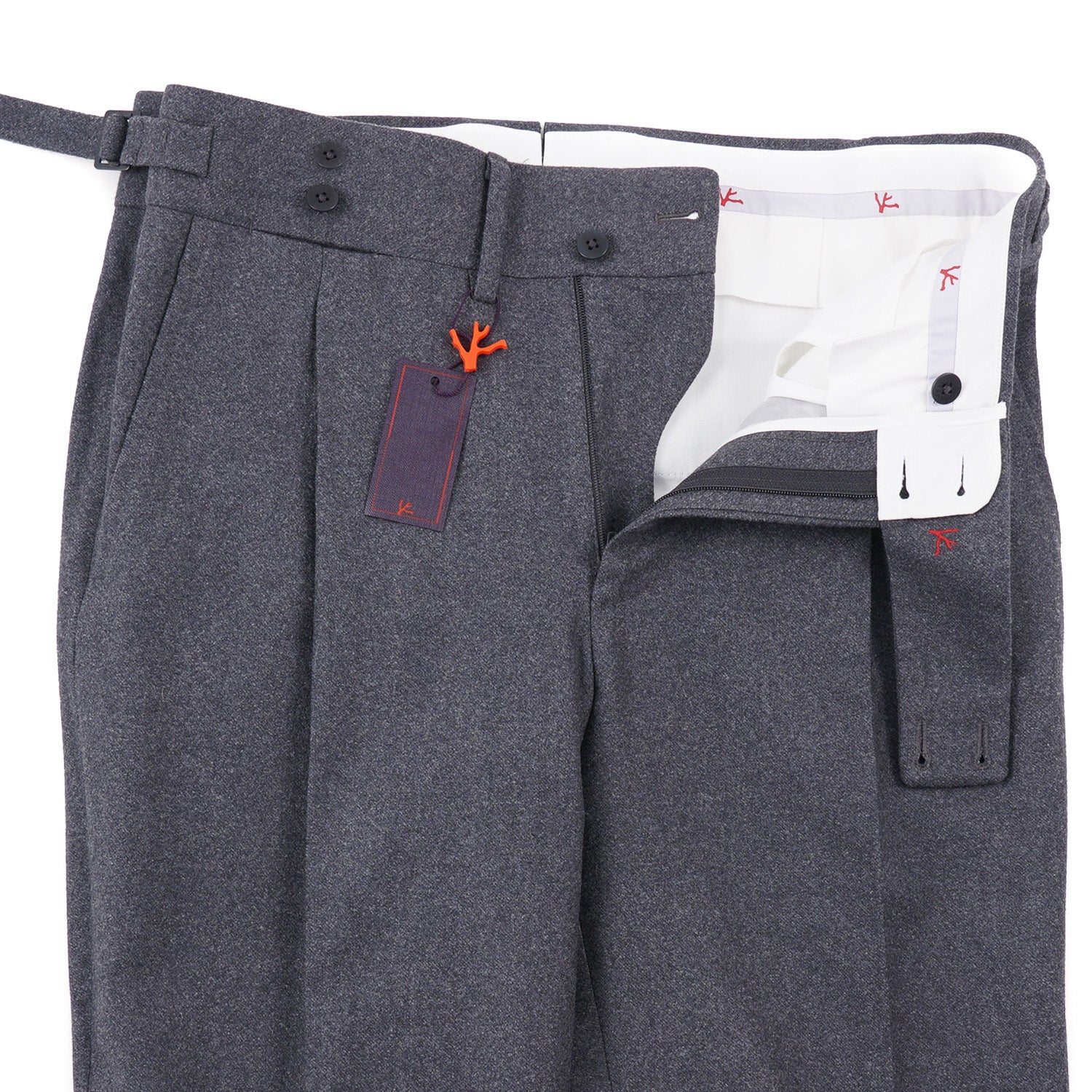 Isaia 'Casalnuovo' Flannel Wool Dress Pants – Top Shelf Apparel