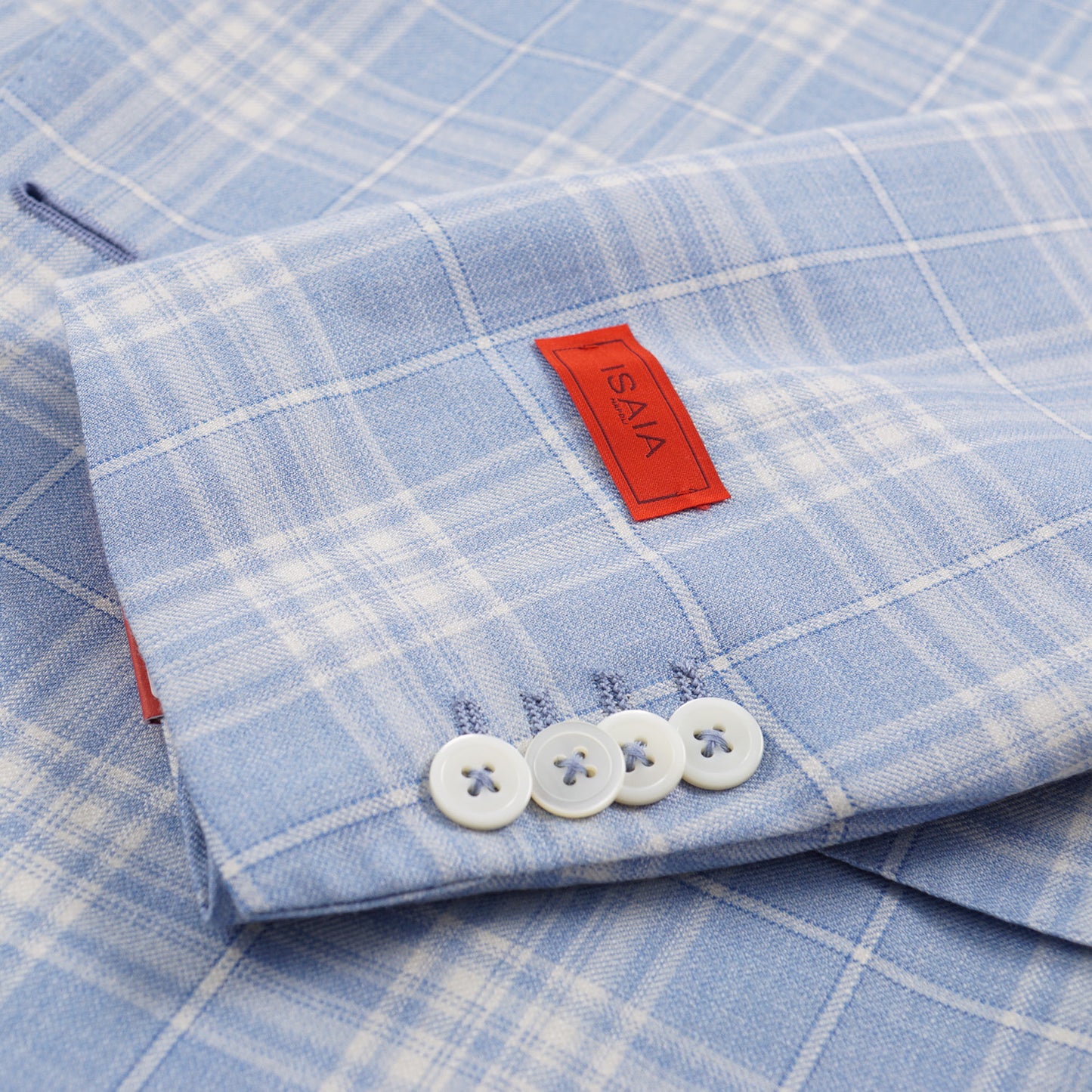 Isaia Layered Check Wool-Cashmere-Silk Sport Coat - Top Shelf Apparel