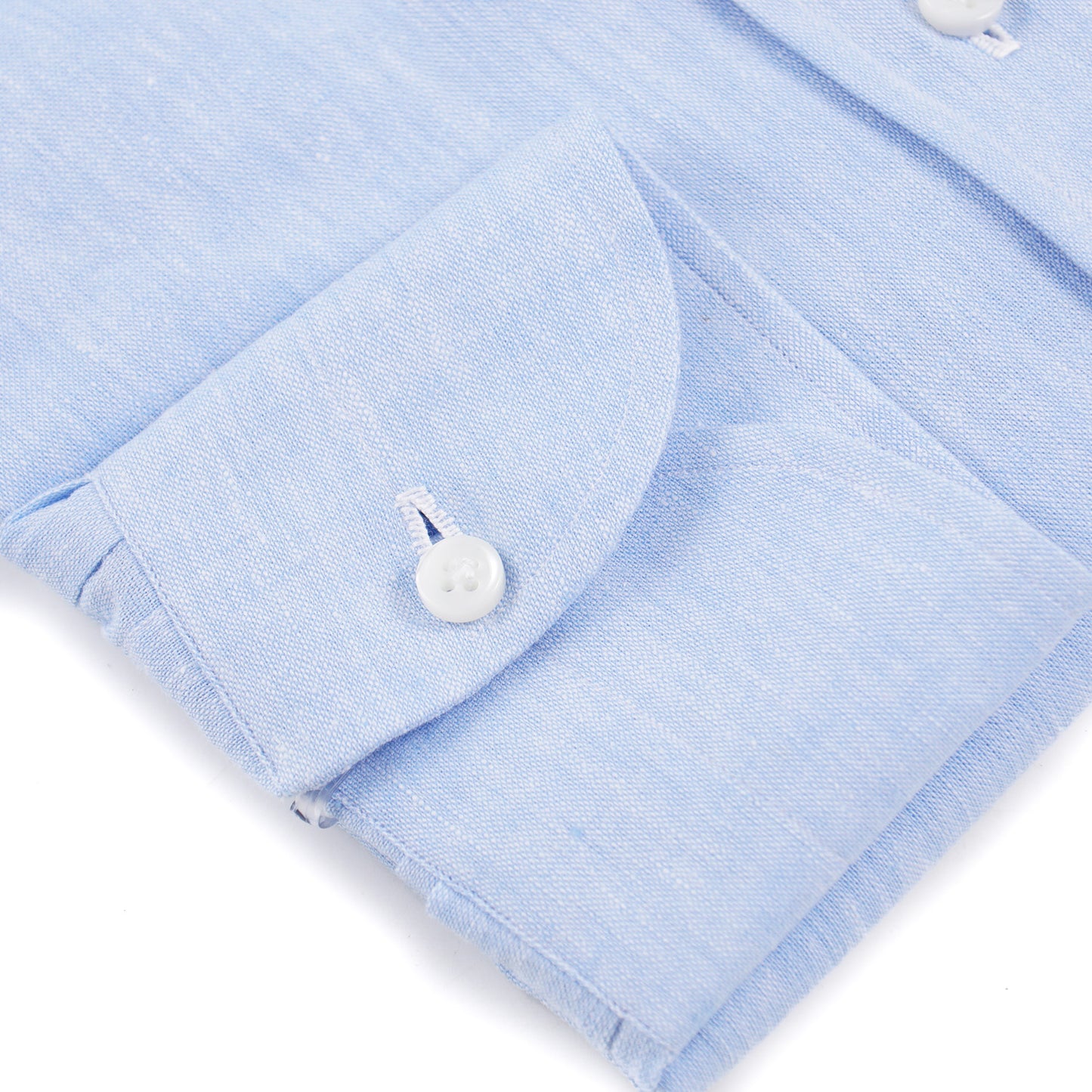 Luigi Borrelli Linen and Cotton Dress Shirt - Top Shelf Apparel