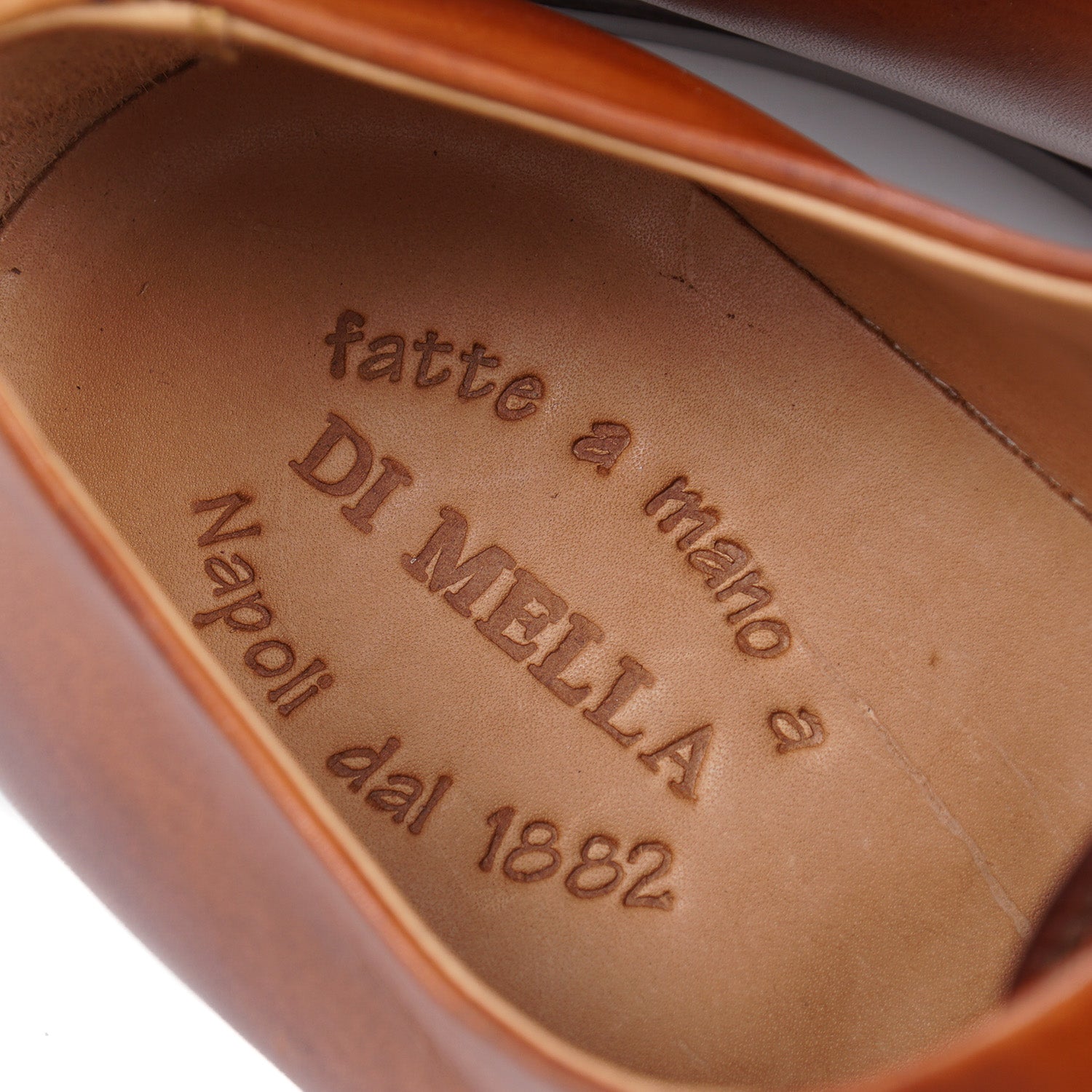 Di Mella Antiqued Wholecut Shoes – Top Shelf Apparel