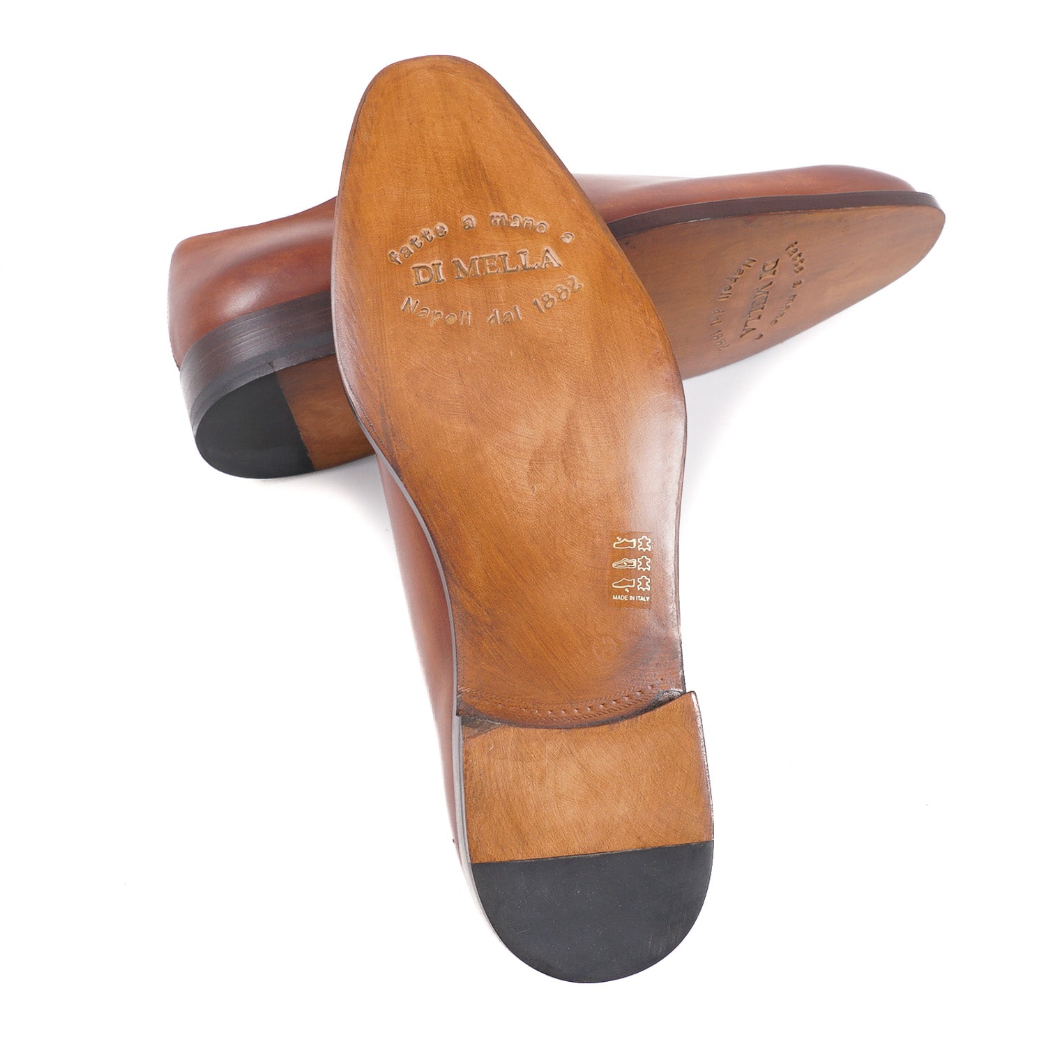Di Mella Antiqued Wholecut Shoes – Top Shelf Apparel