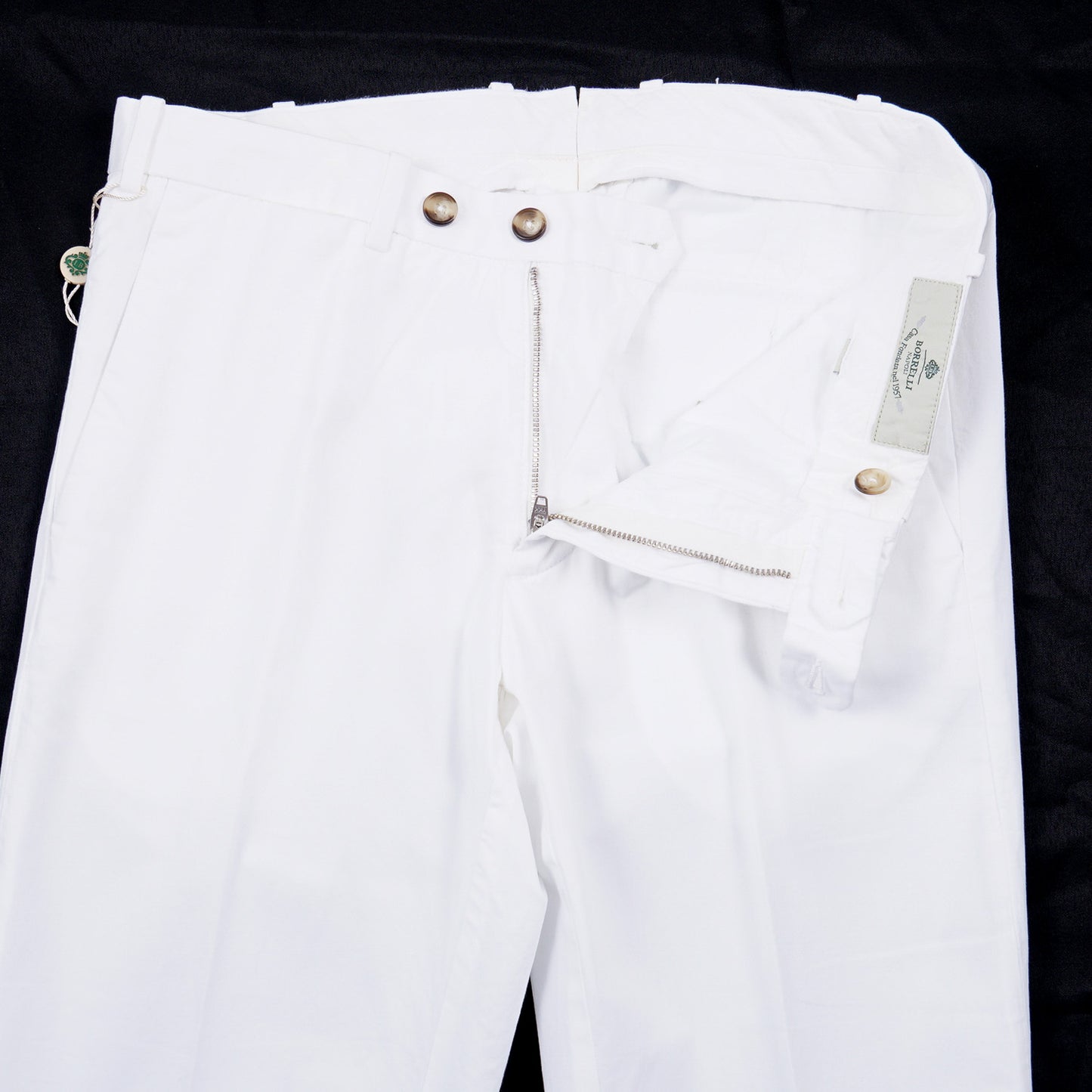 Luigi Borrelli Slim-Fit Cotton Pants - Top Shelf Apparel