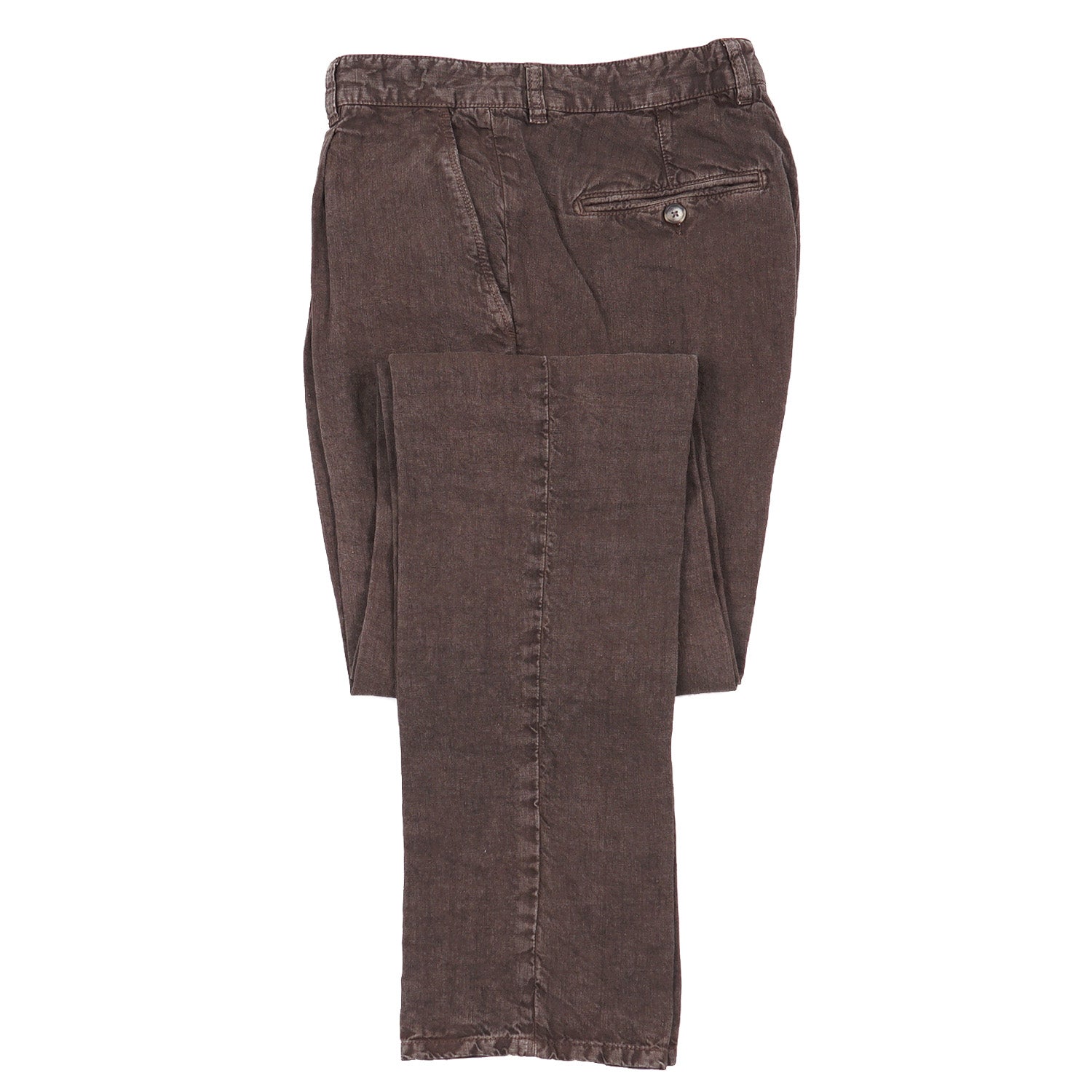 Luigi Borrelli Garment-Washed Linen Pants - Top Shelf Apparel