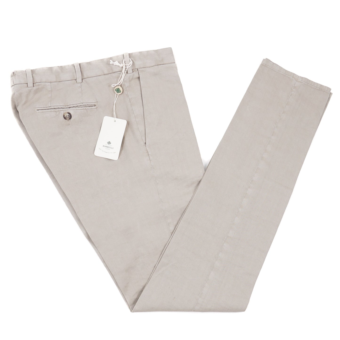 Luigi Borrelli Slim-Fit Linen and Cotton Pants - Top Shelf Apparel