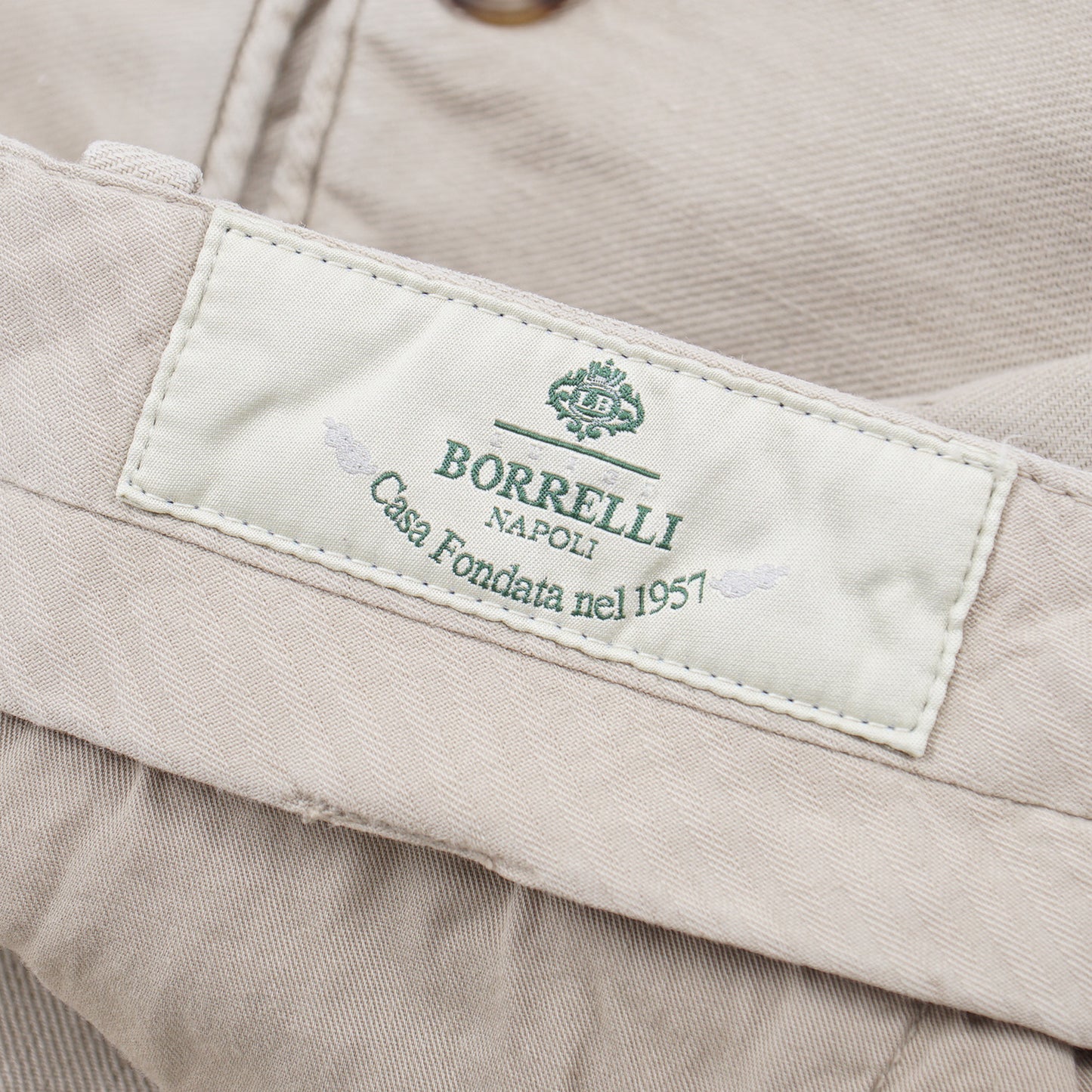 Luigi Borrelli Slim-Fit Linen and Cotton Pants - Top Shelf Apparel