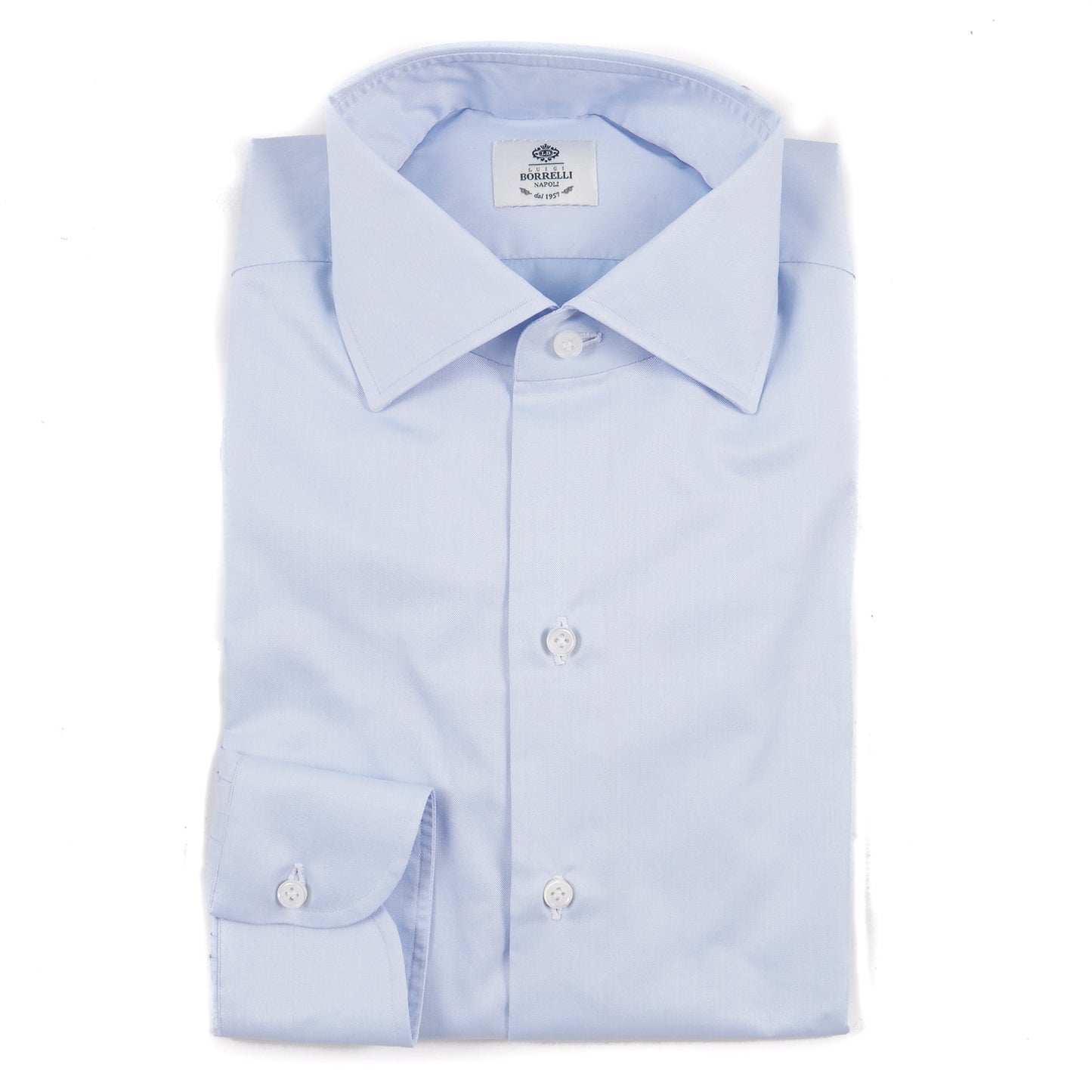 Luigi Borrelli Regular-Fit Cotton Dress Shirt - Top Shelf Apparel