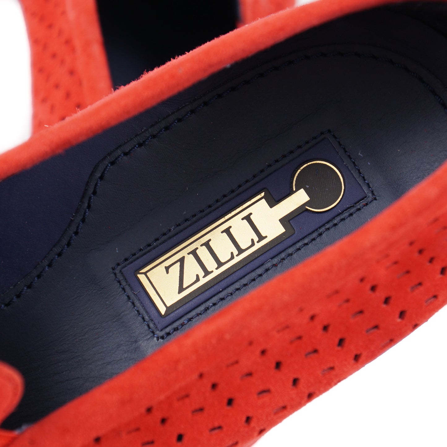 Zilli Perforated Suede Sport Loafers - Top Shelf Apparel