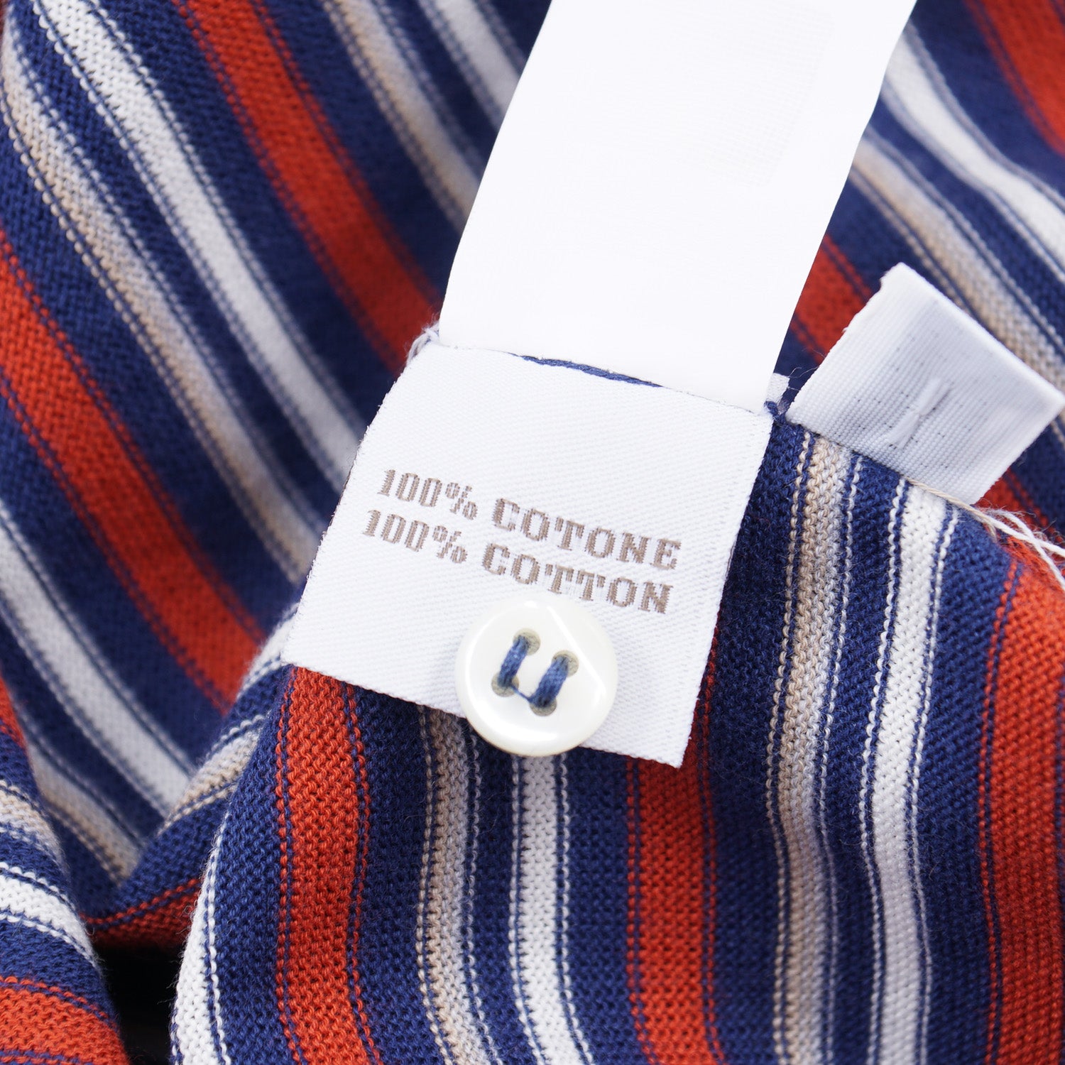 Luigi Borrelli Striped Cotton Polo Shirt - Top Shelf Apparel